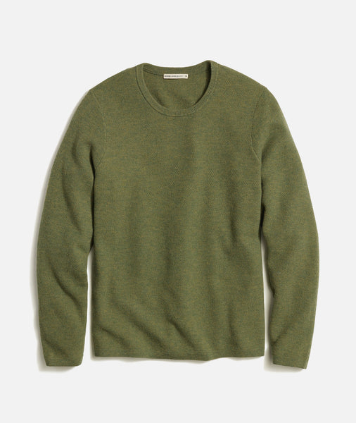 Long Sleeve Merino Blend Sweater Tee – Marine Layer