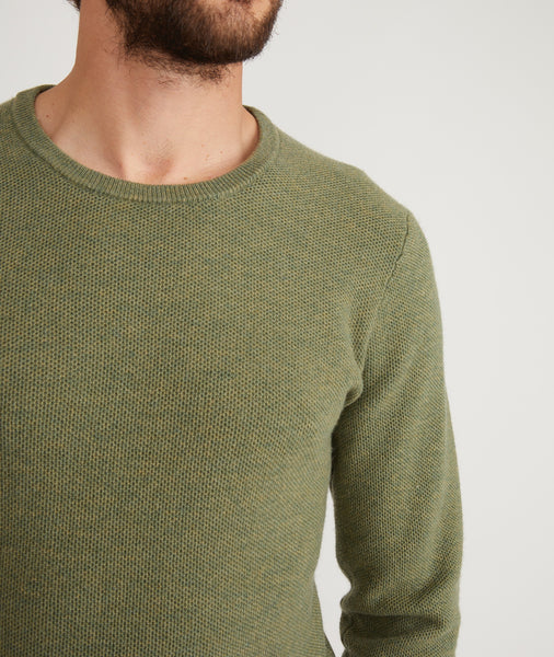 Long Sleeve Merino Blend Sweater Tee – Marine Layer