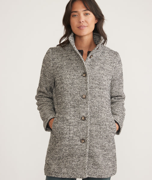 Stephanie Cocoon Coat – Marine Layer