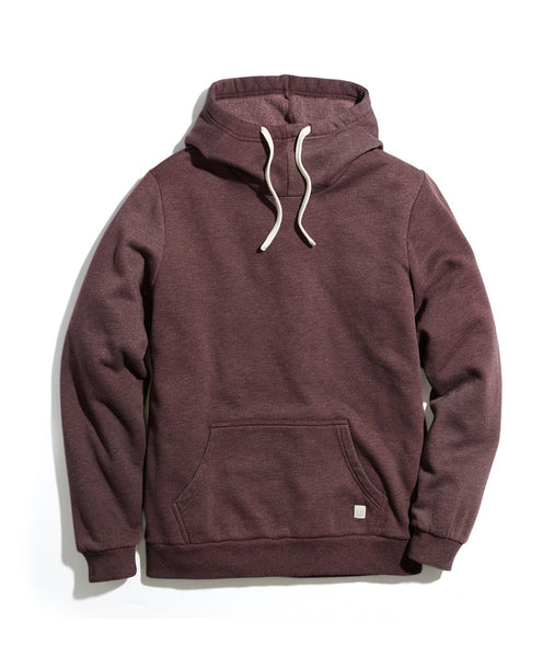 Cowlneck Pullover Hoodie in Cabernet