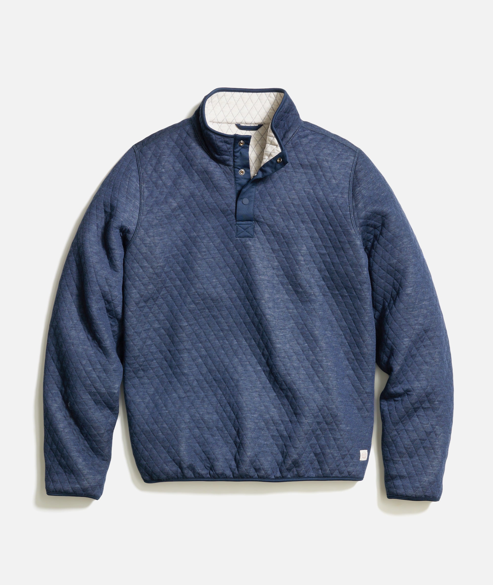 Men's Reversible Corbet Pullover Navy/Oat