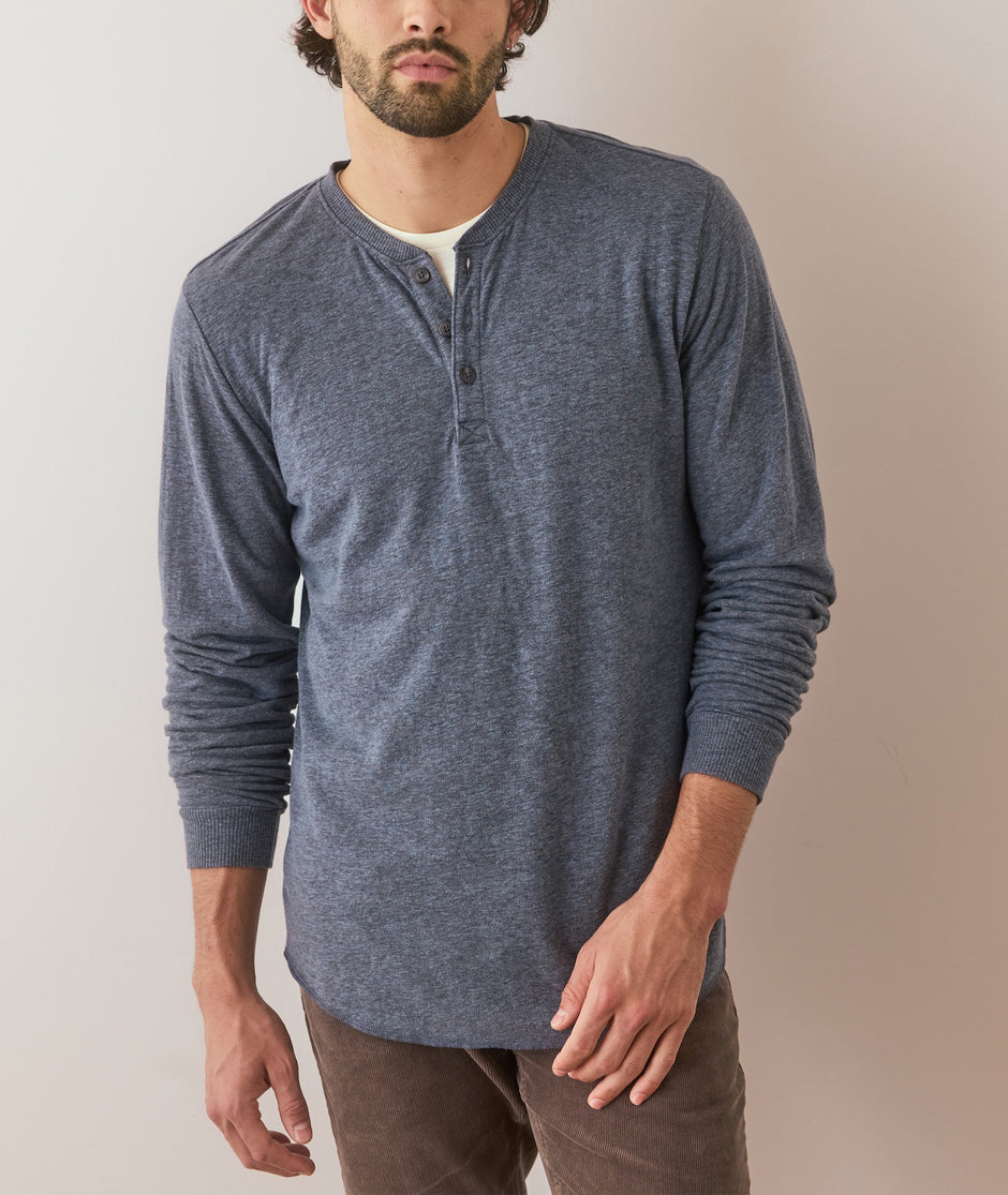 Double Knit Henley