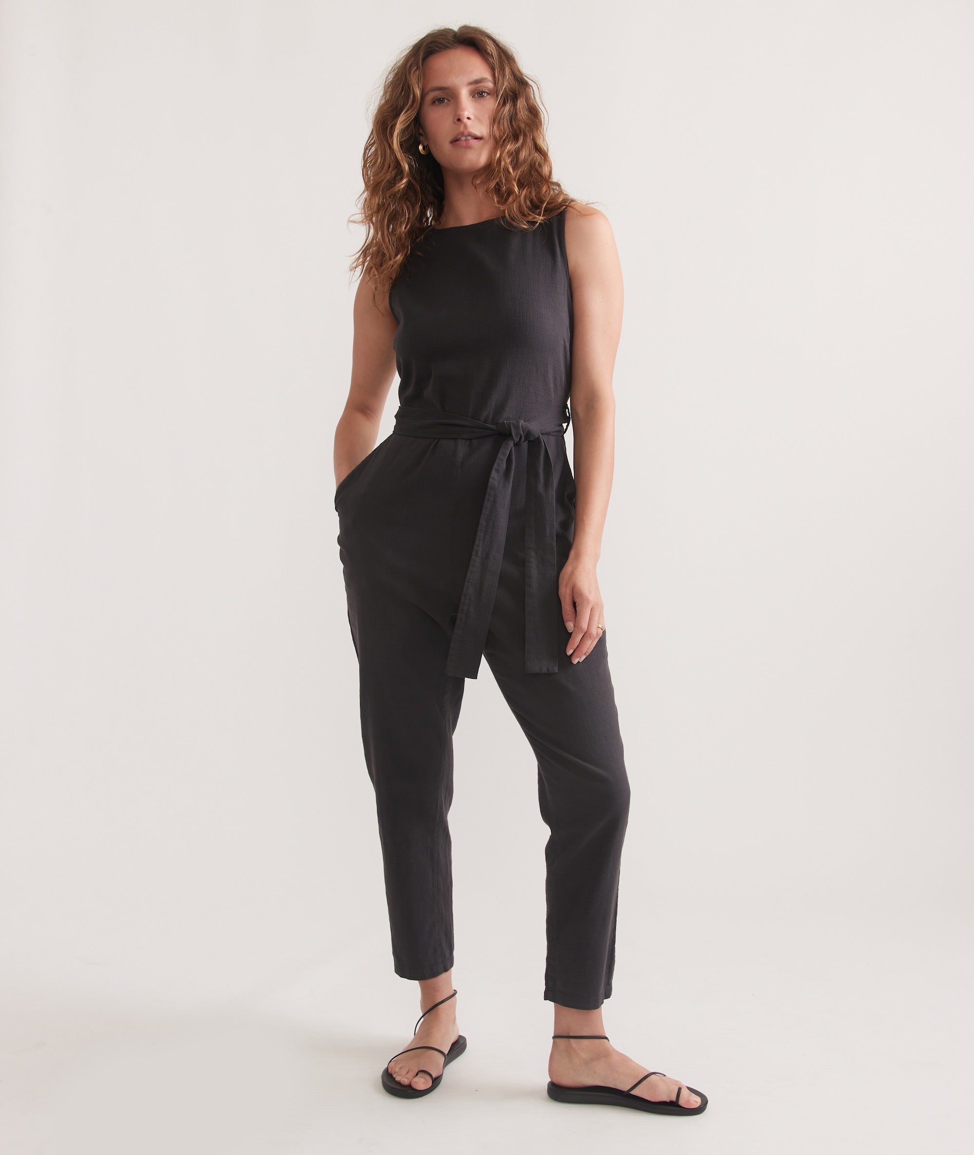 Eloise Belted Jumpsuit