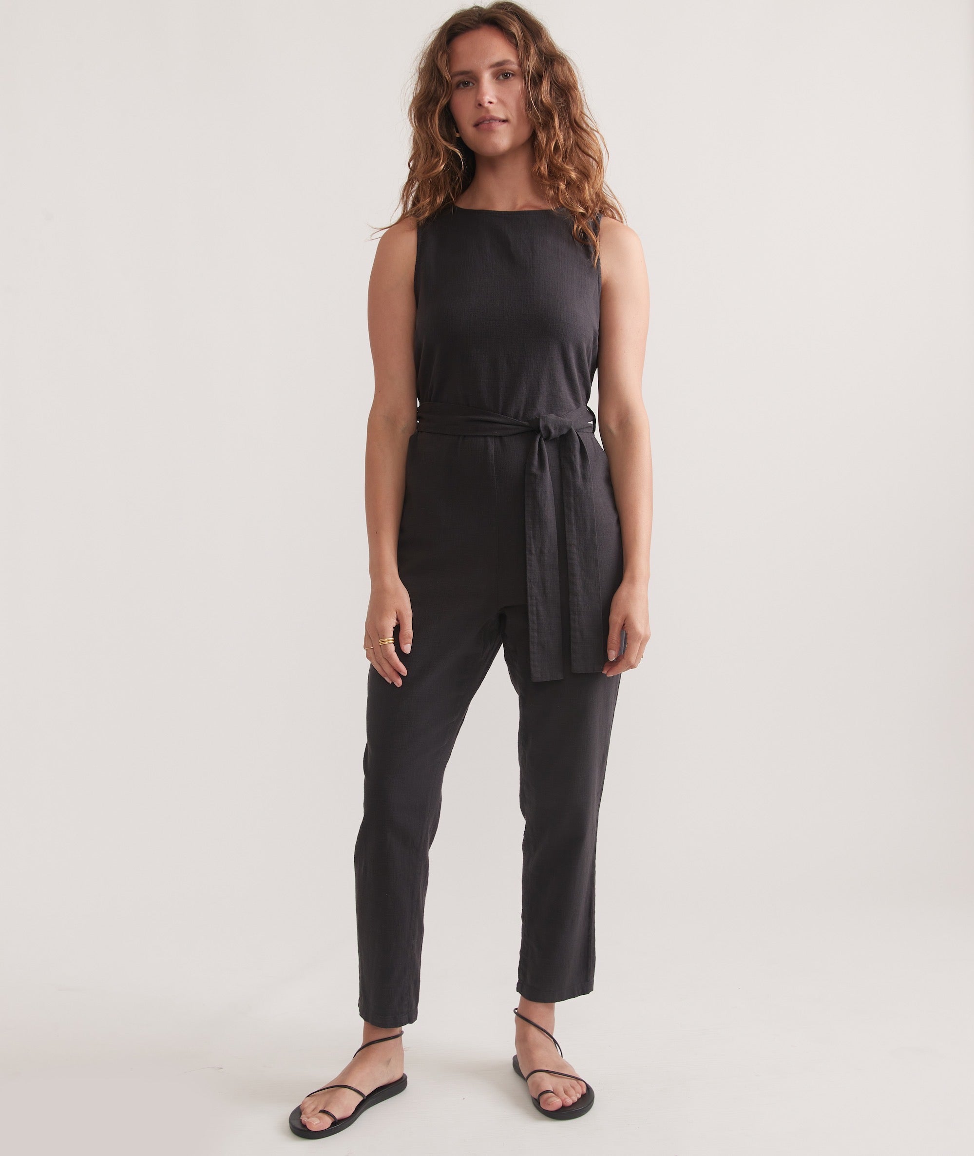 Eloise Belted Jumpsuit