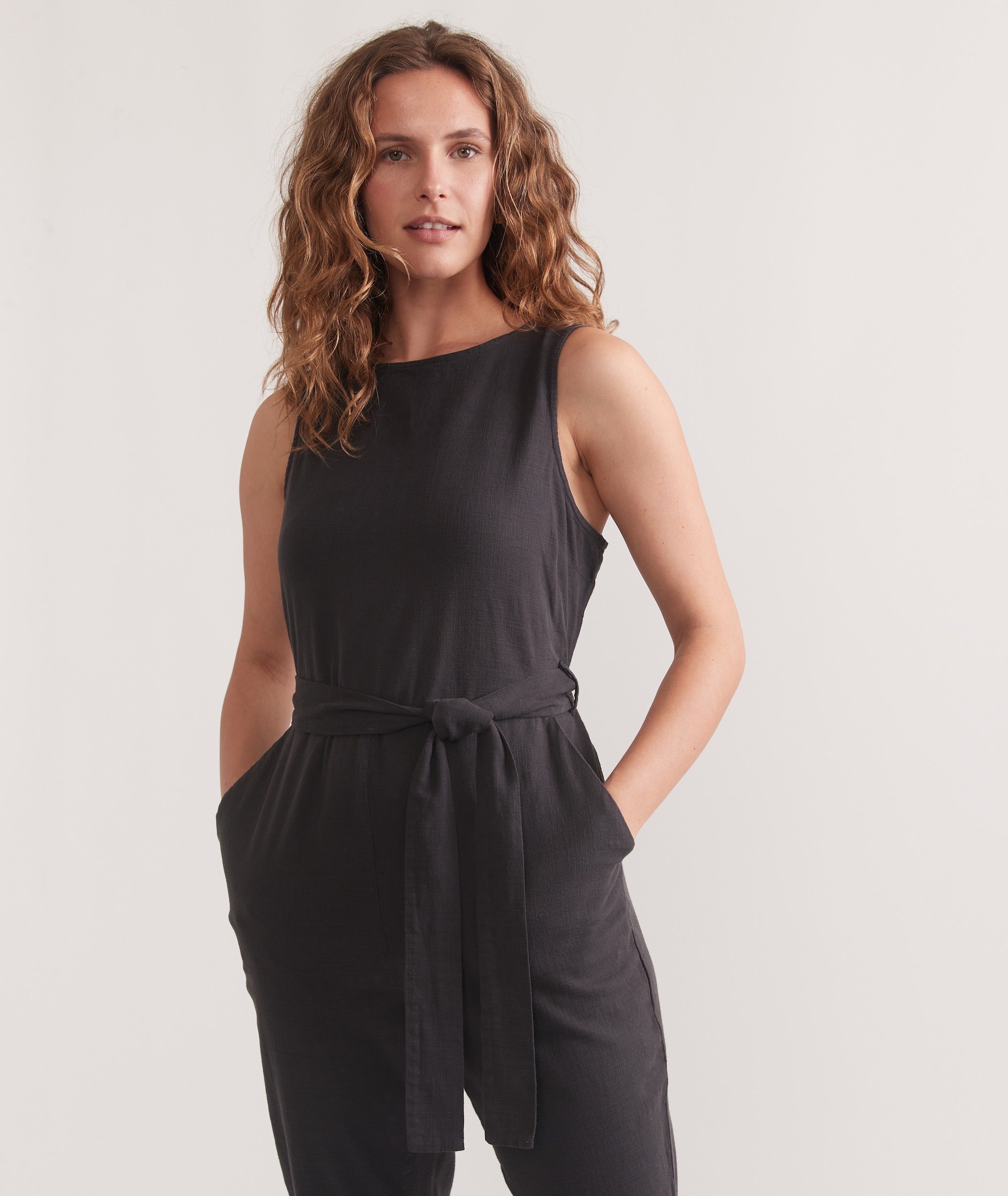 Eloise Belted Jumpsuit