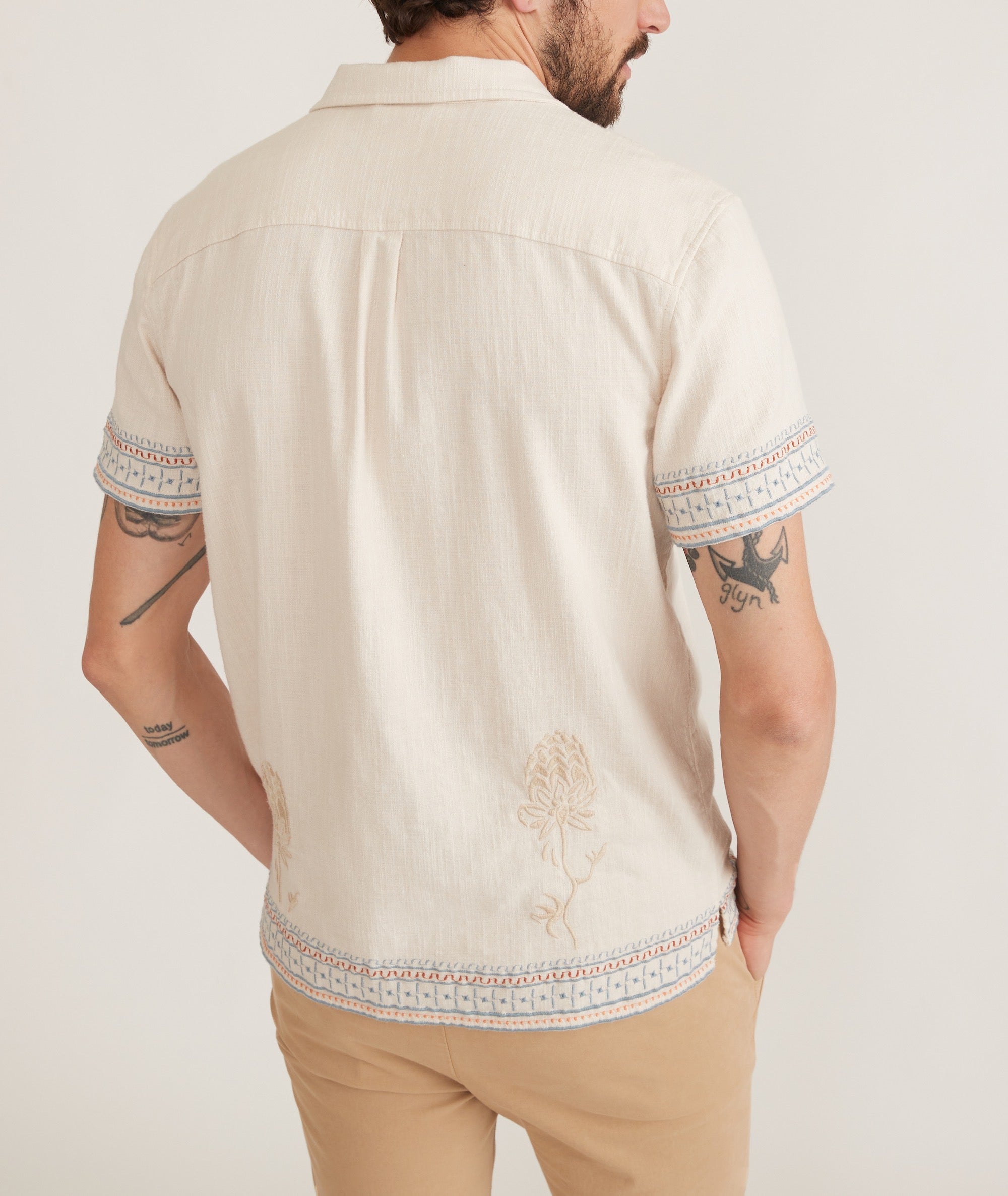 Embroidered Resort Shirt