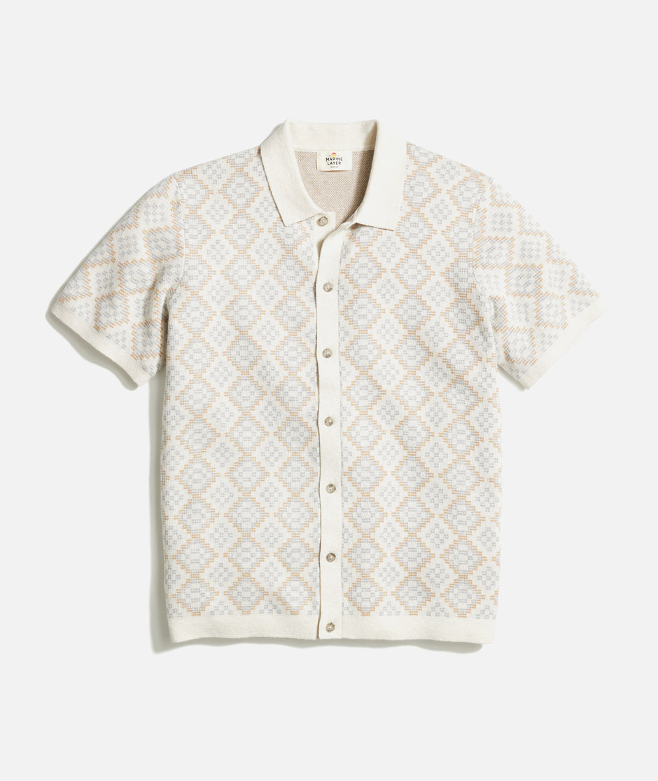 Ethan Sweater Button Down