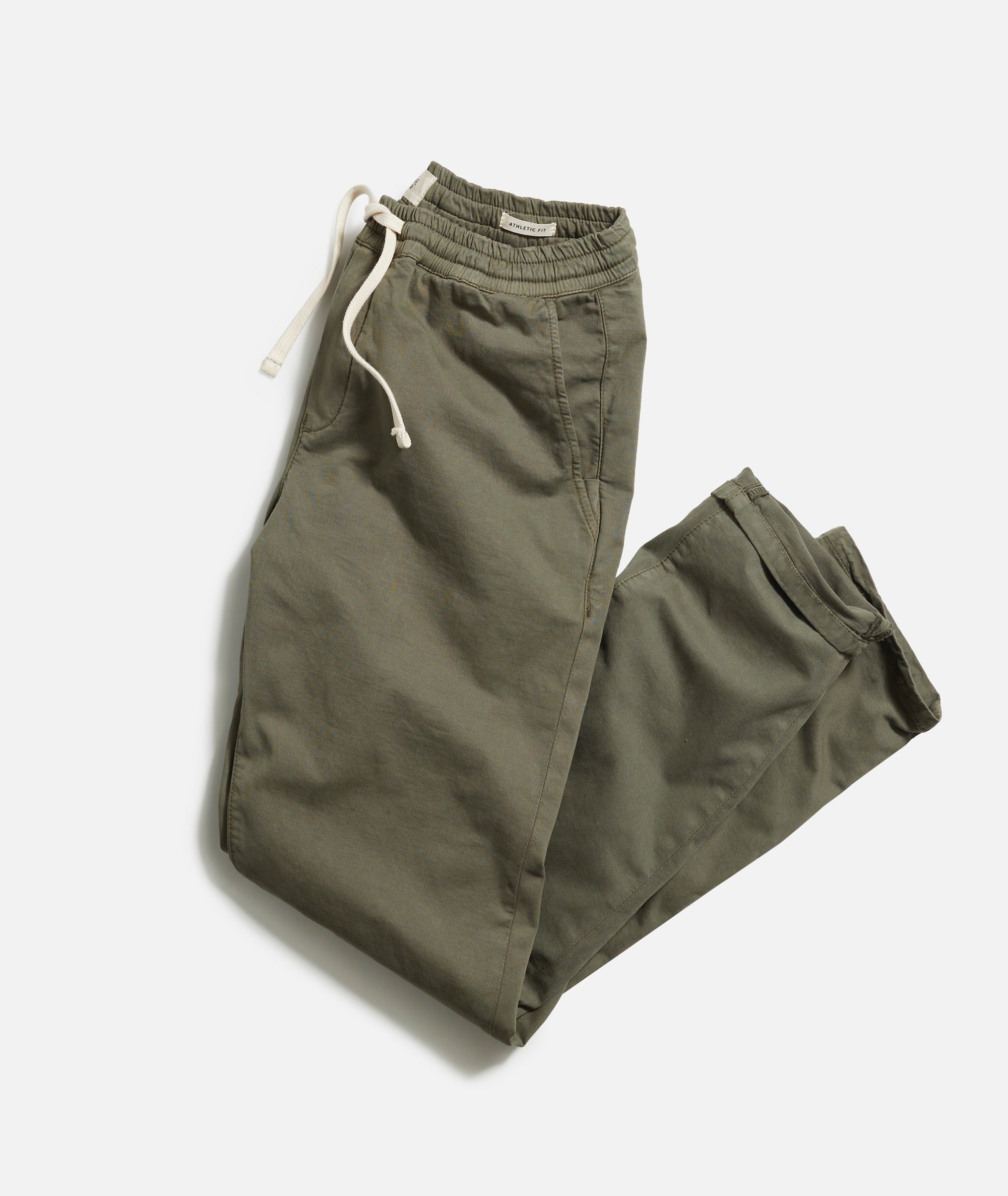 Saturday Pant Athletic Fit in Olive  Marine Layer