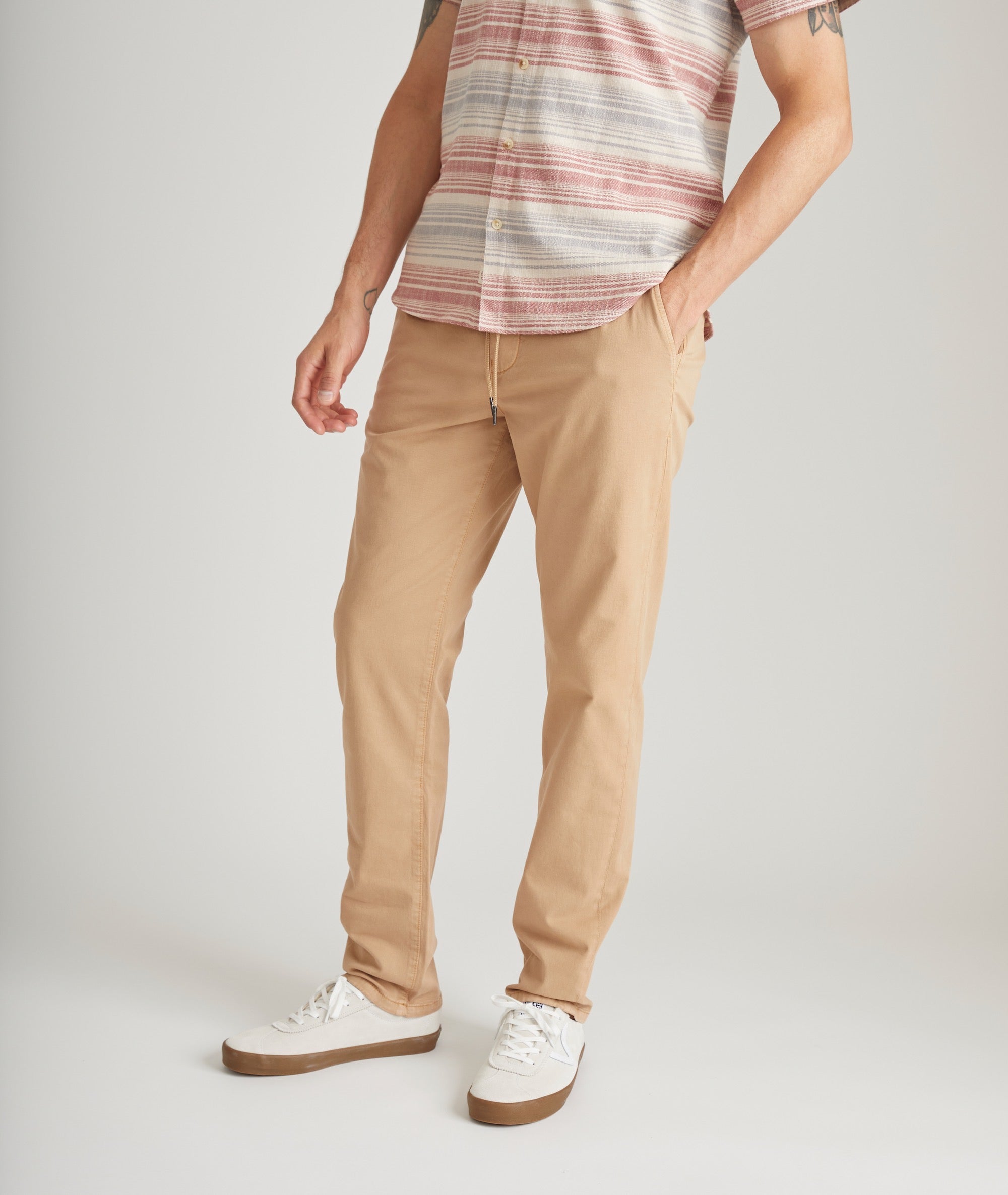 Saturday Slim Straight Twill Pant