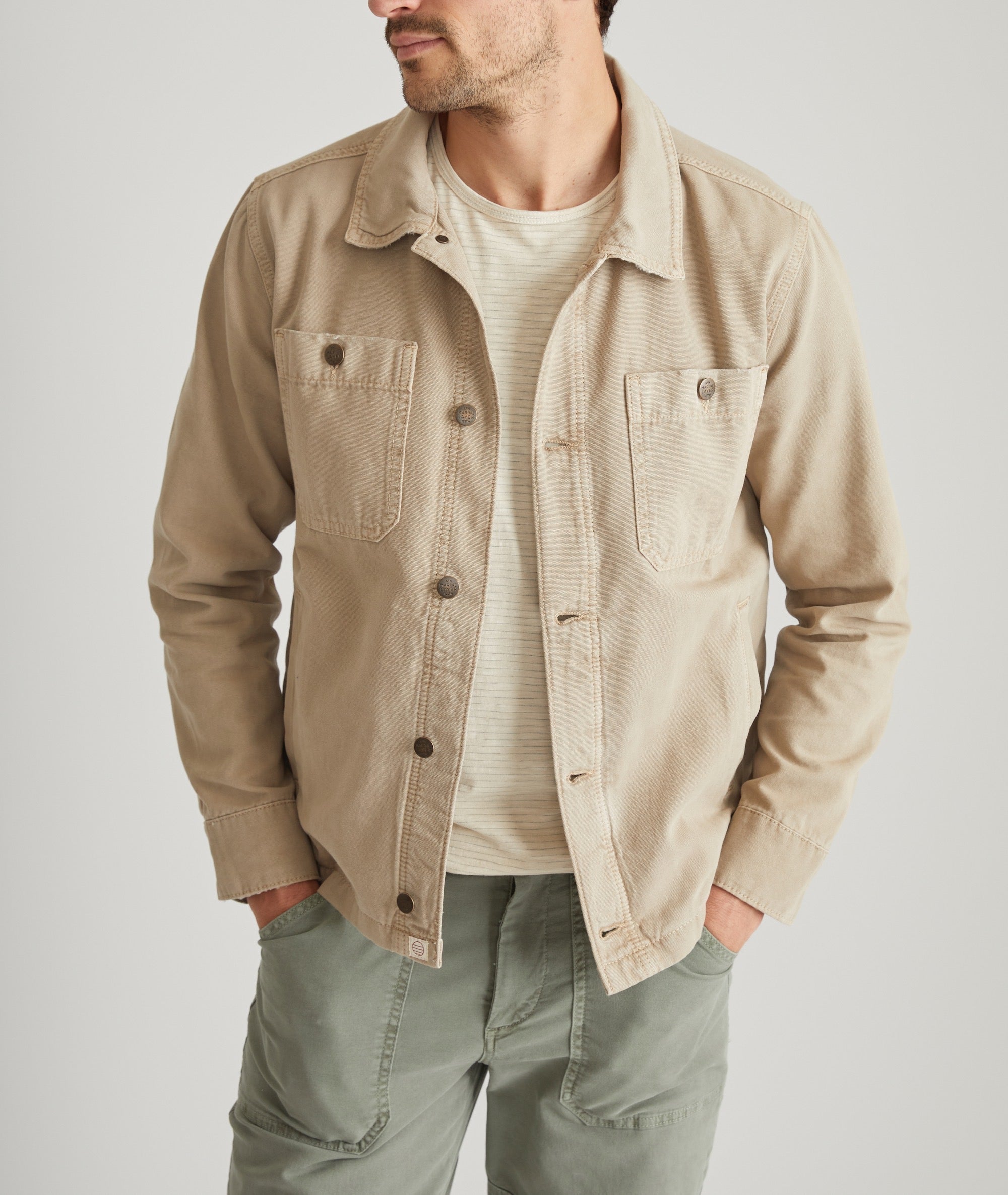 Patrick Canvas Overshirt