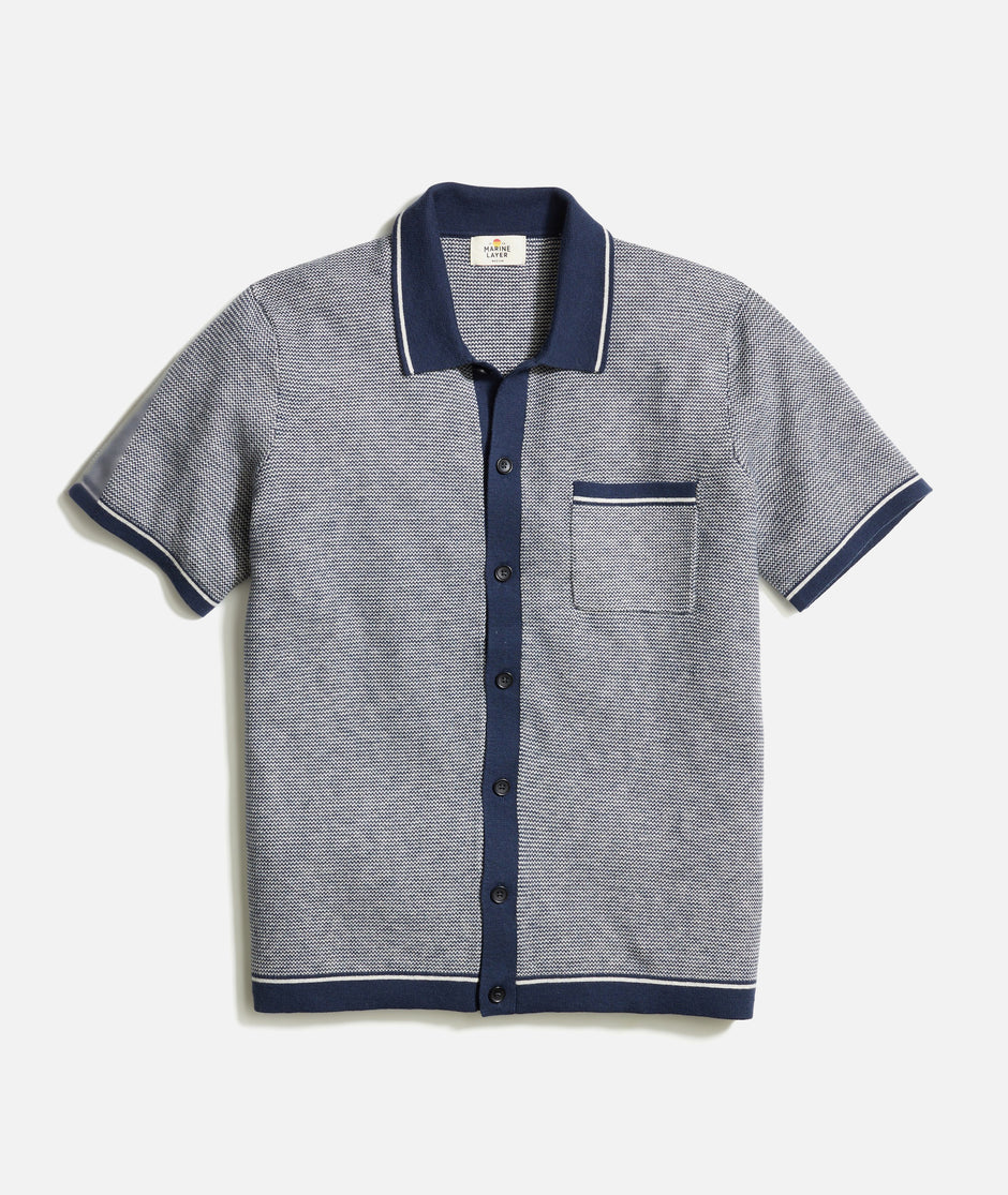 Wyatt Sweater Button-Down