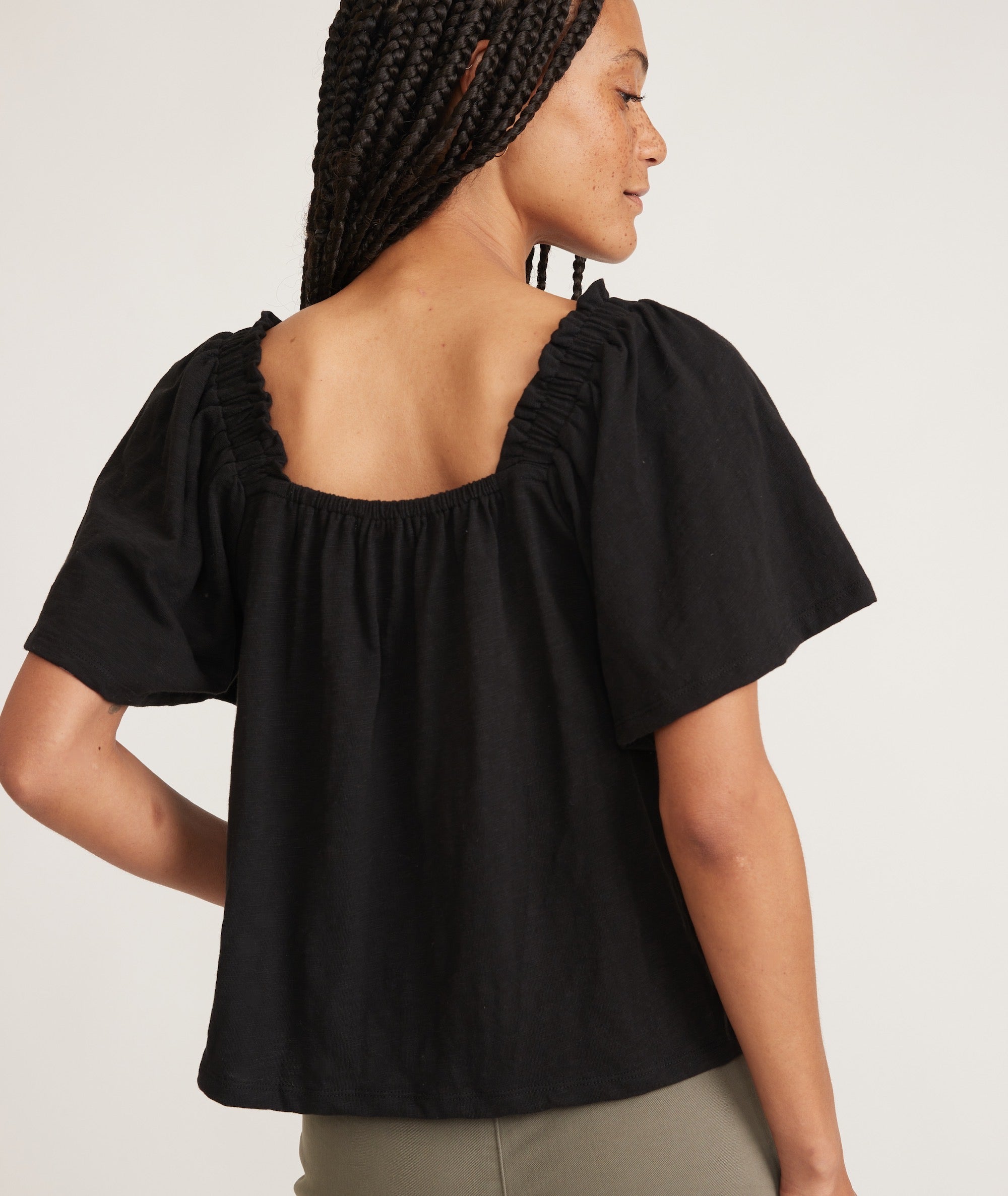 Constance Square Neck Top