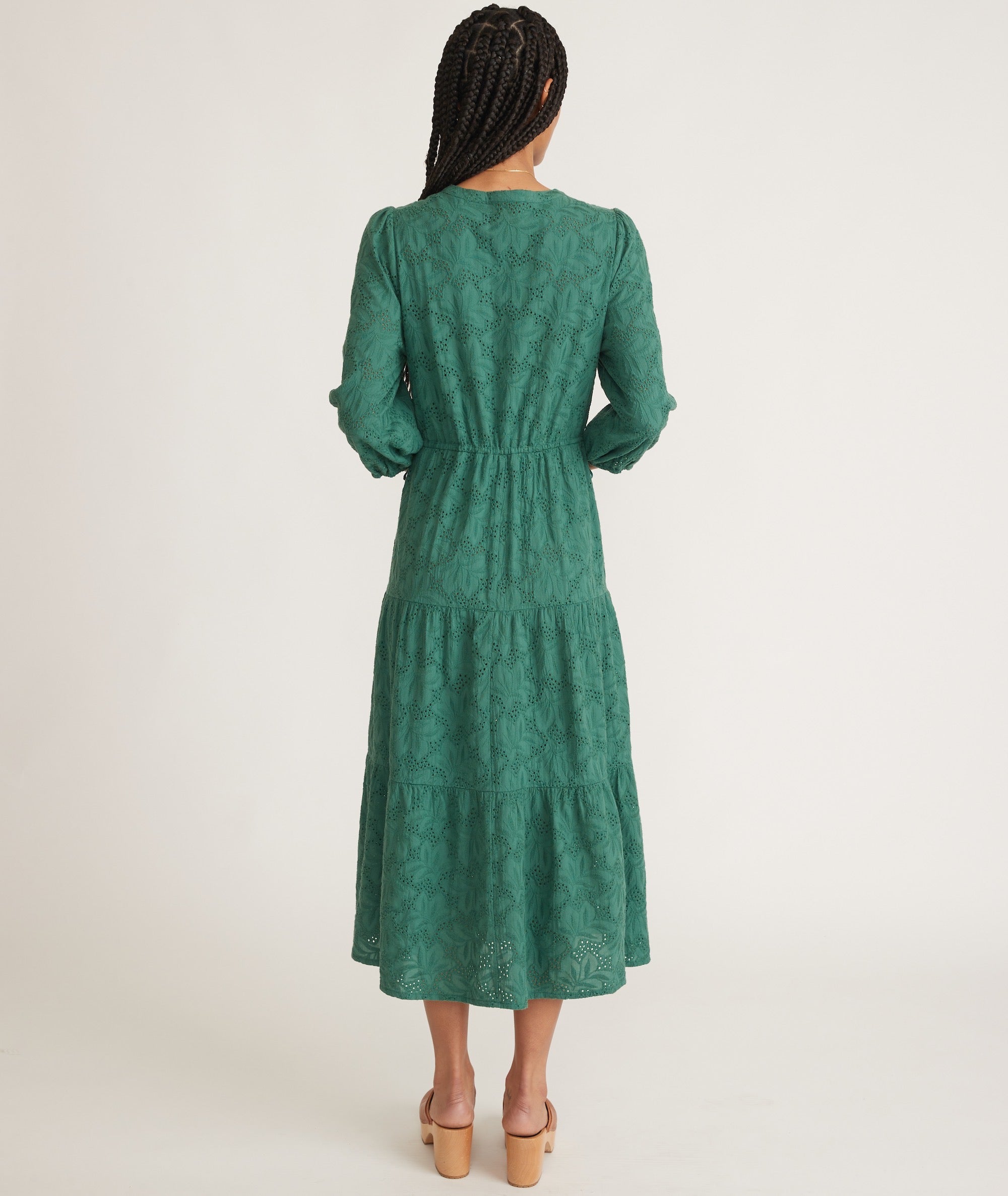 Eyelet Willow Midi Dress