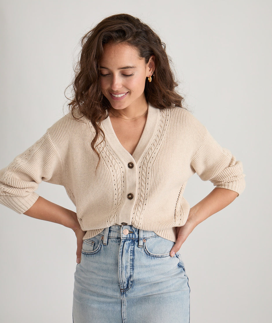 Robin Crop Cardigan