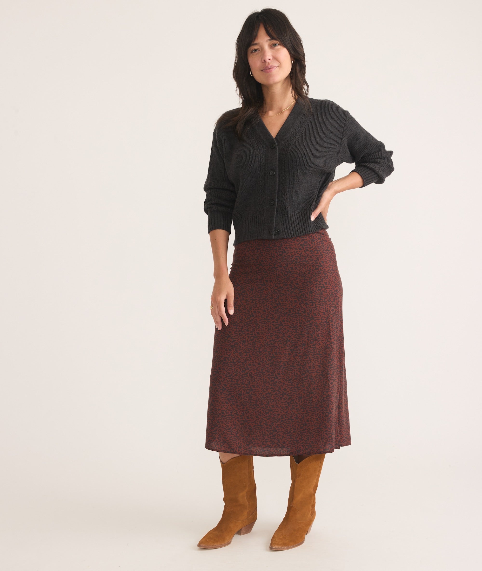 Ryan Midi Slip Skirt