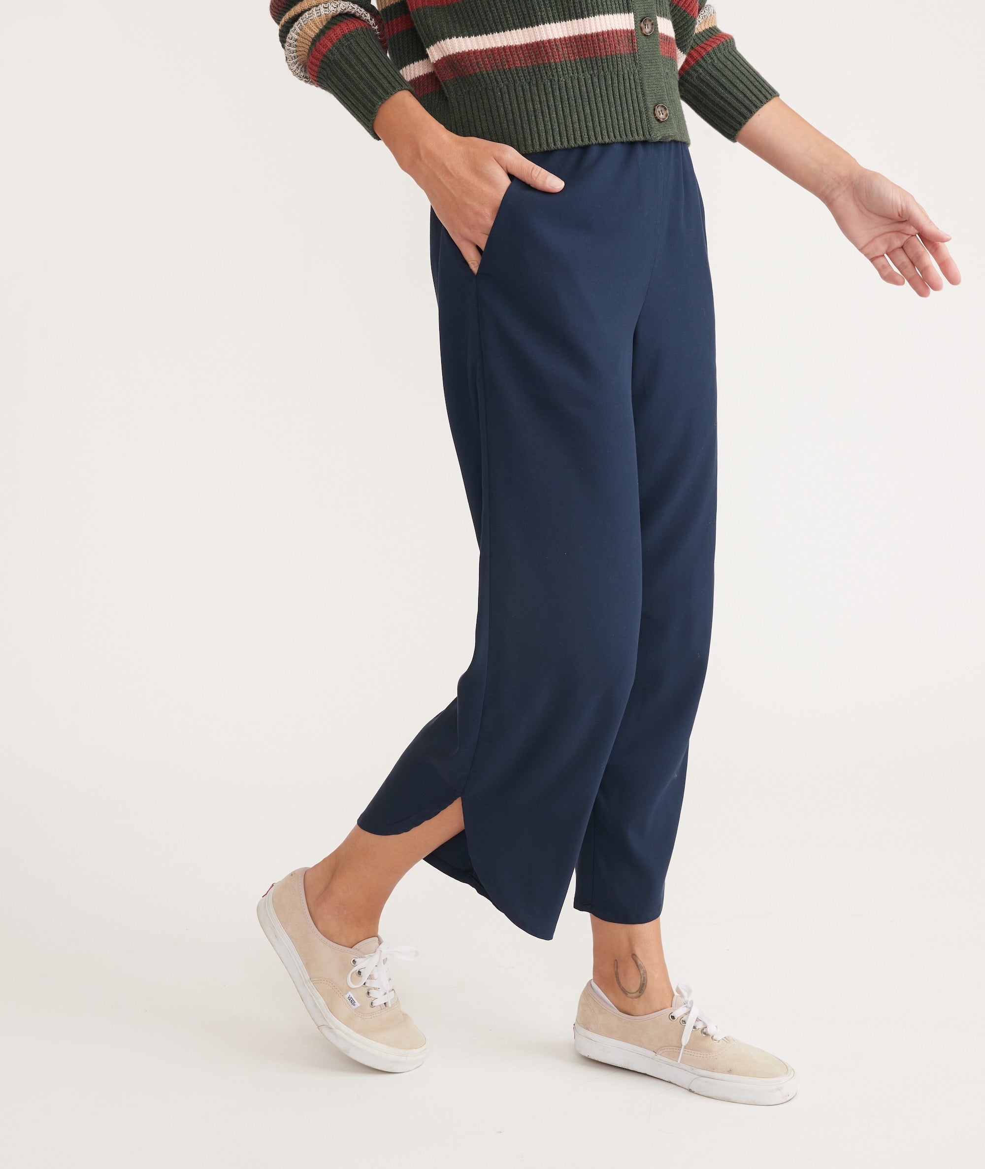 Navy Blue Trousers  Buy Navy Blue Trousers online in India