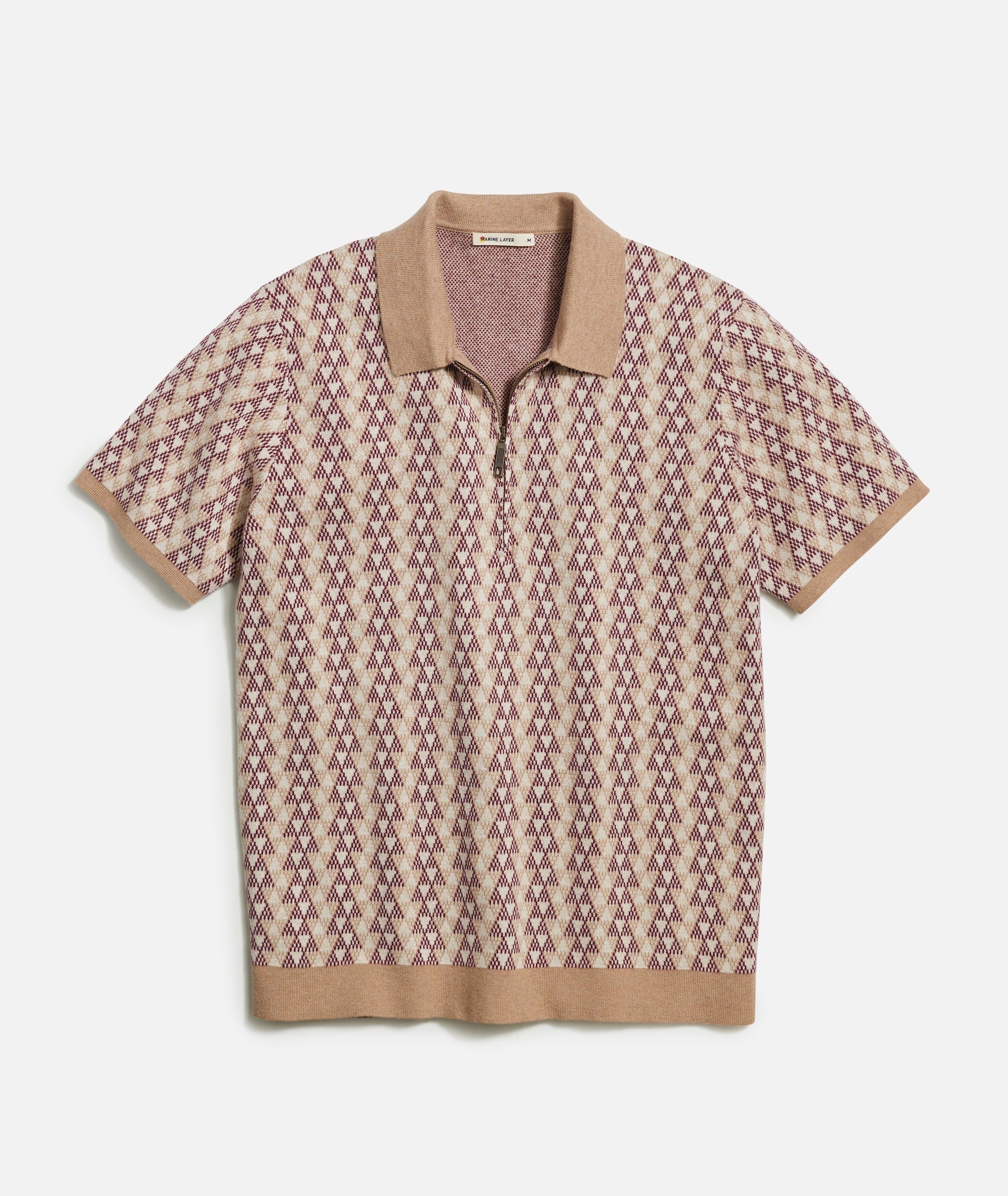 Louis Vuitton Monogram Knit Polo Shirt