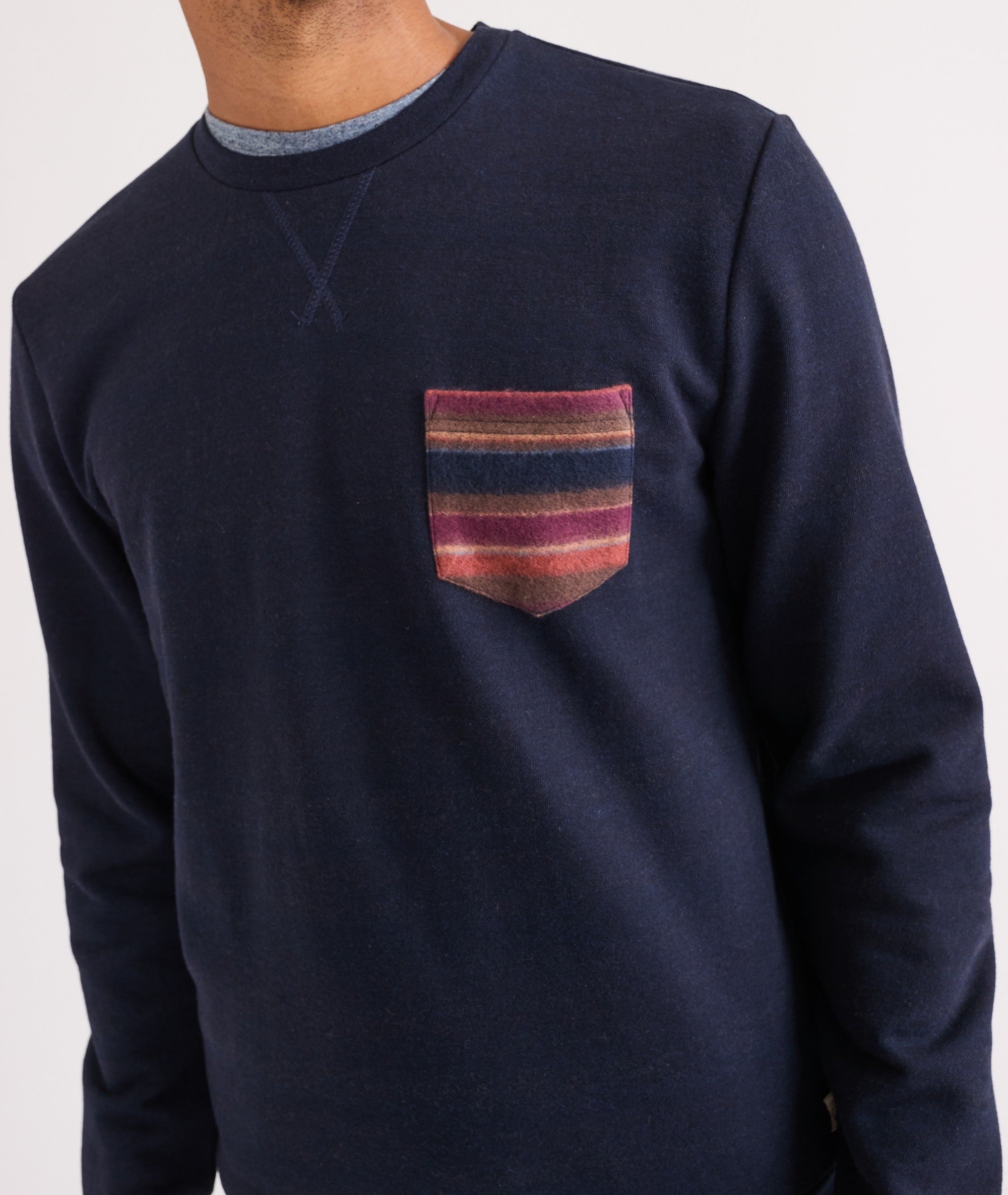 Signature Fleece Pocket Crewneck