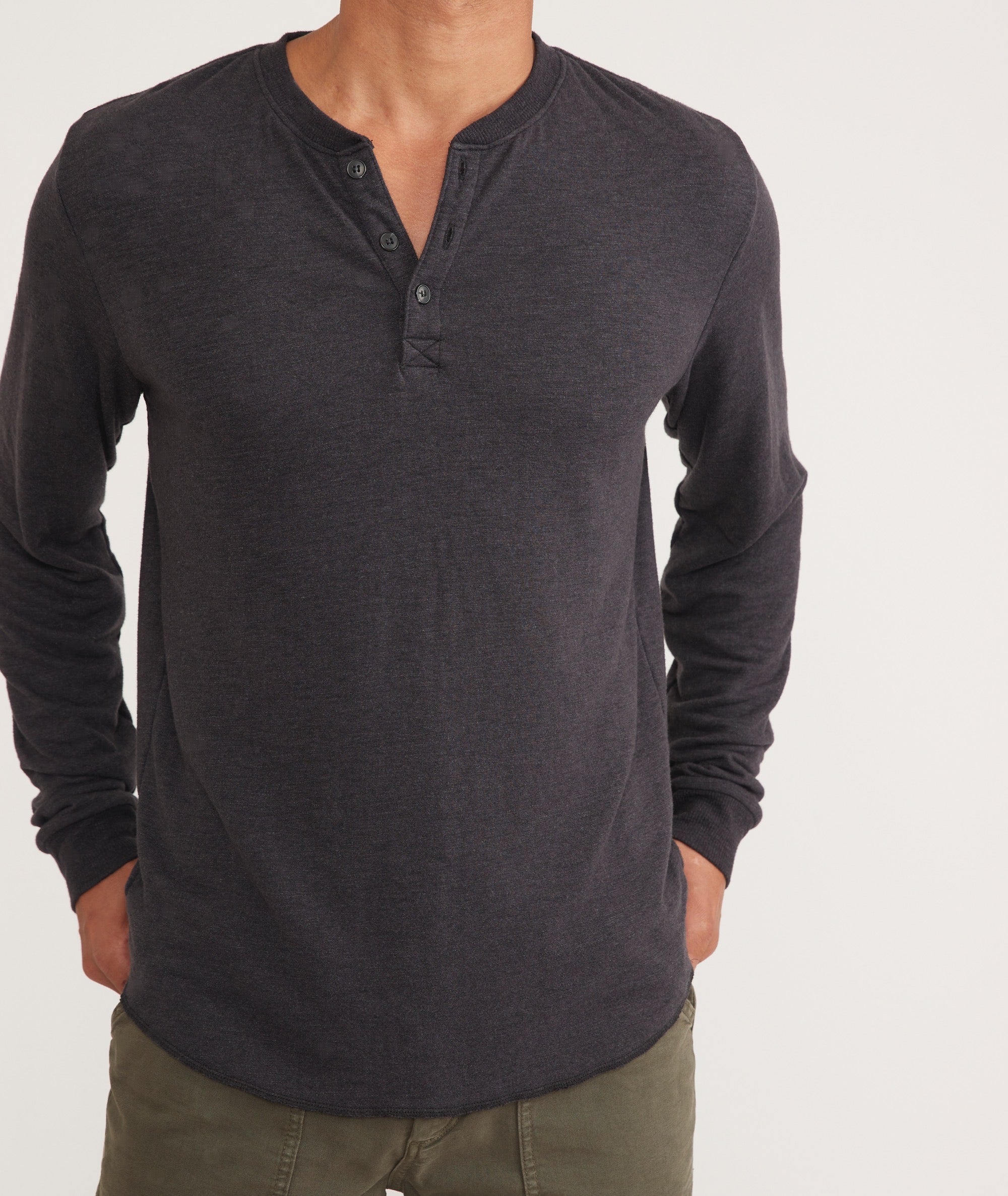 Double Knit Henley