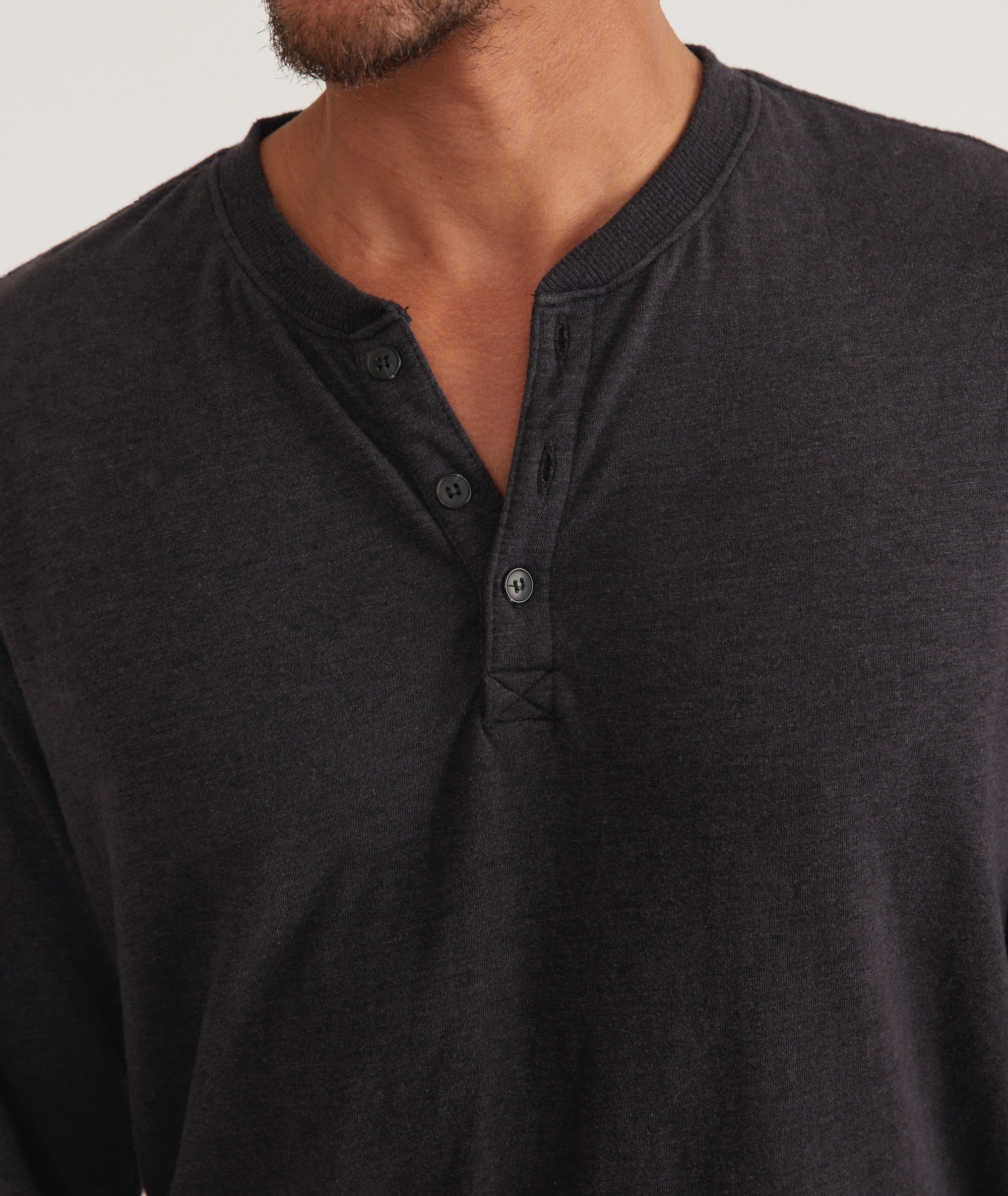 Double Knit Henley