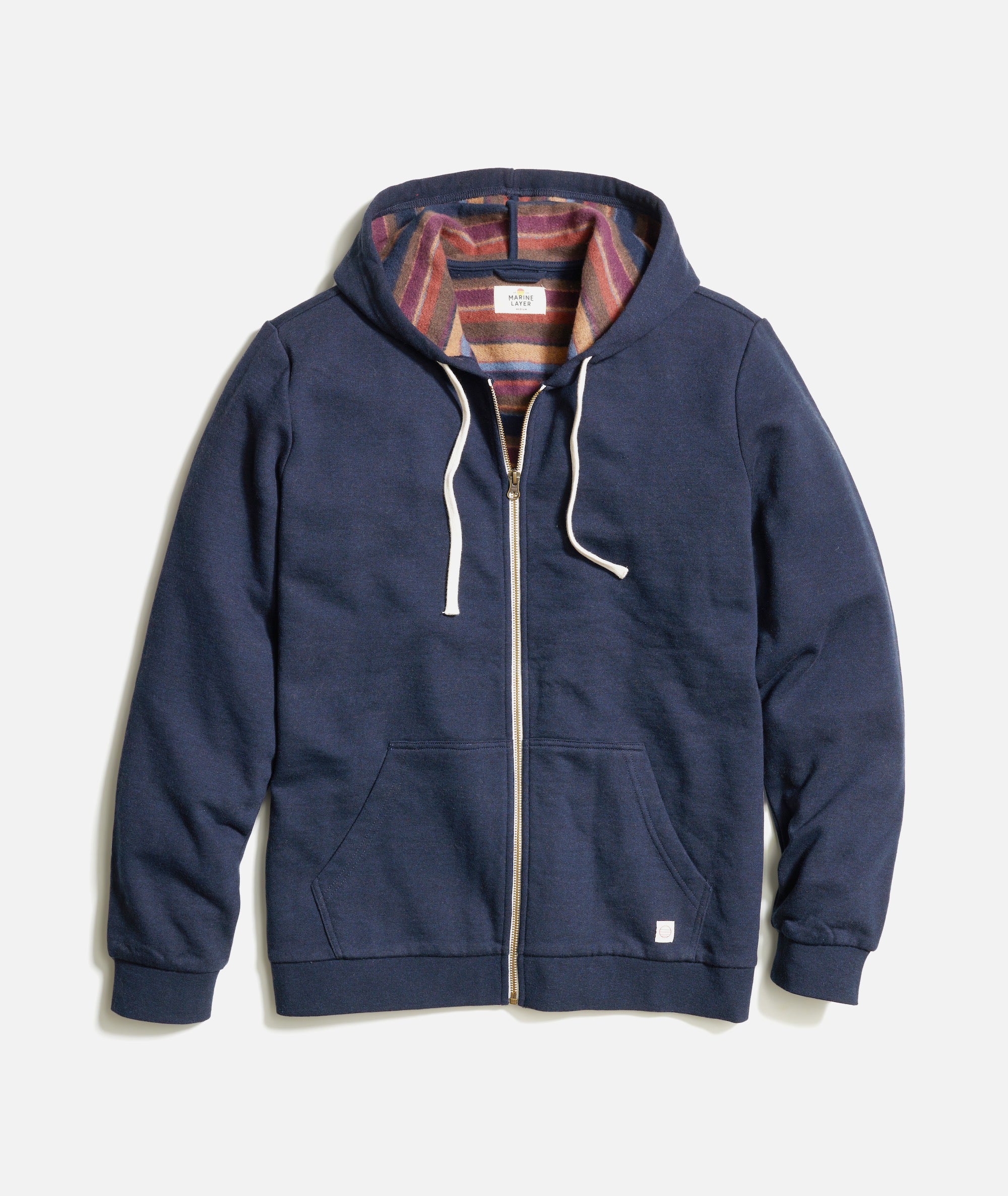 Fleece Stripe Full-Zip