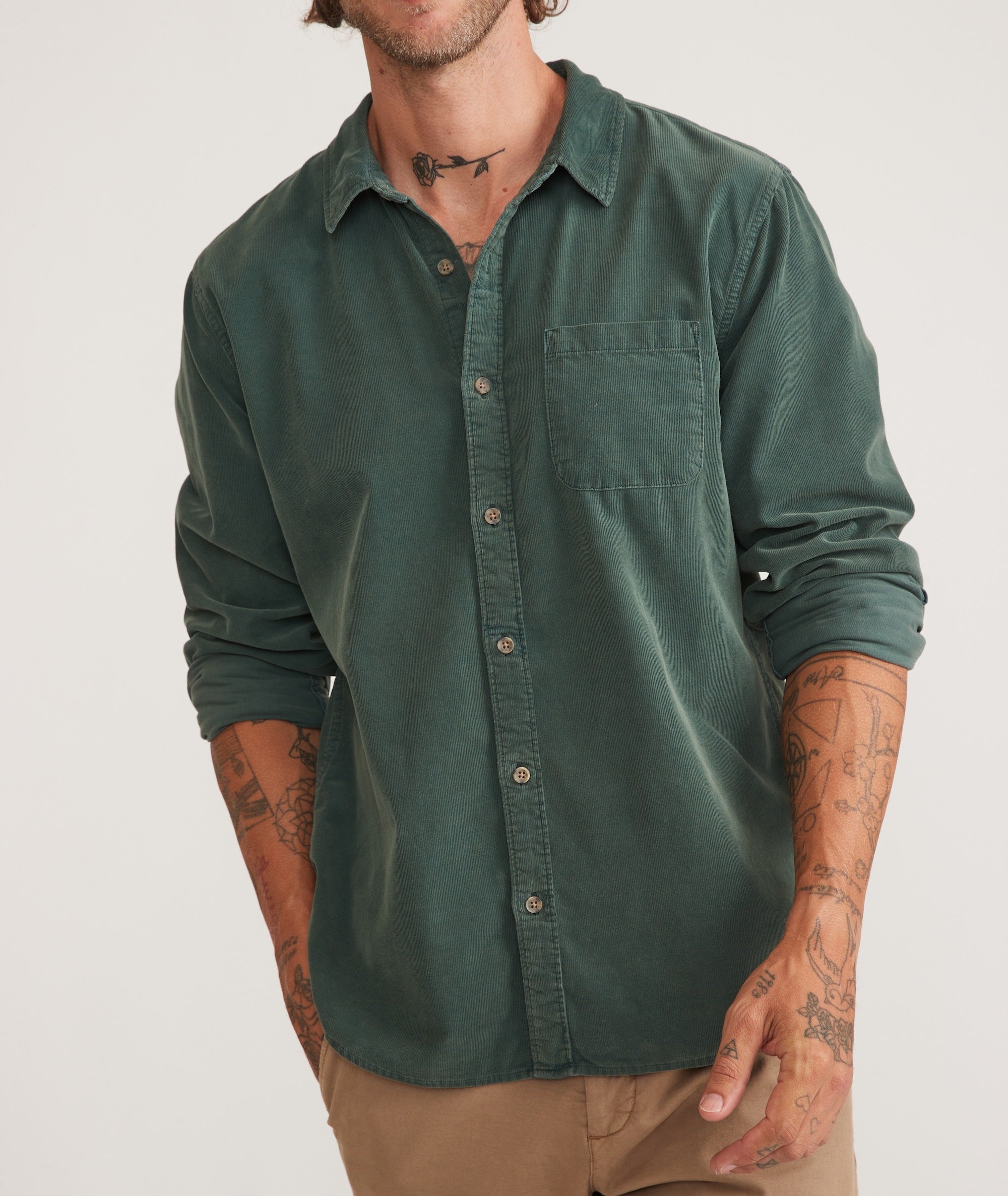 Lightweight Cord Shirt