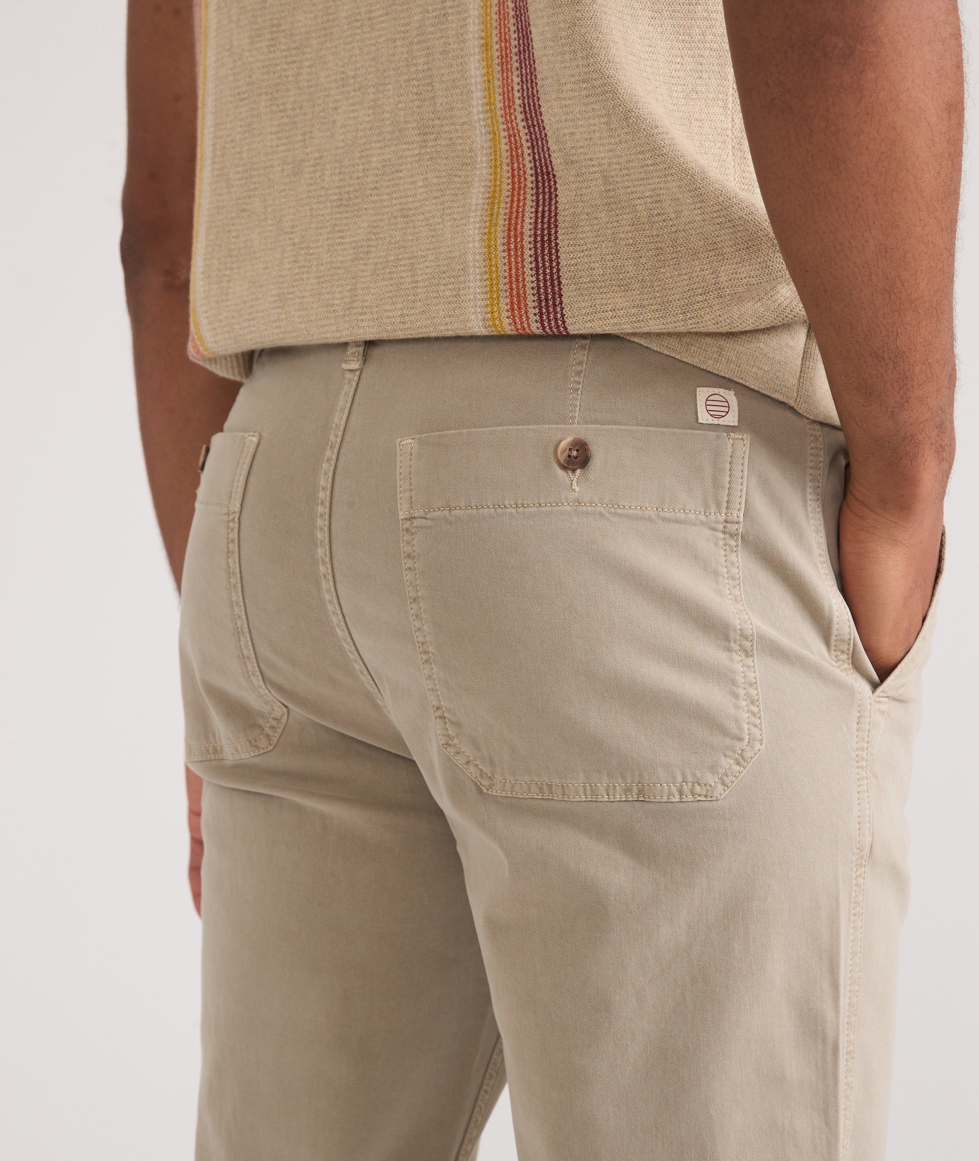 Relaxed Twill Field Pant