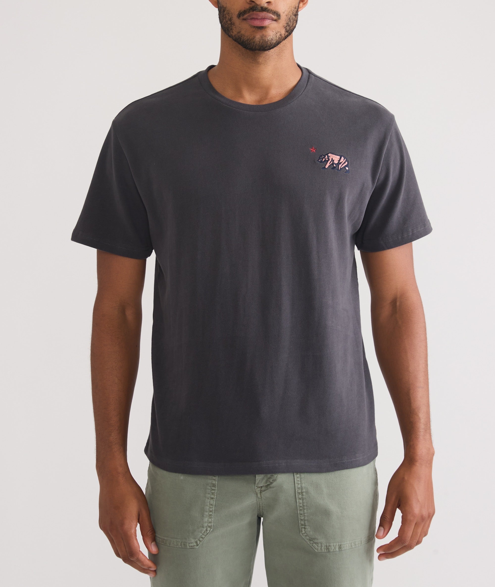 Relaxed Brushed Jersey Tee