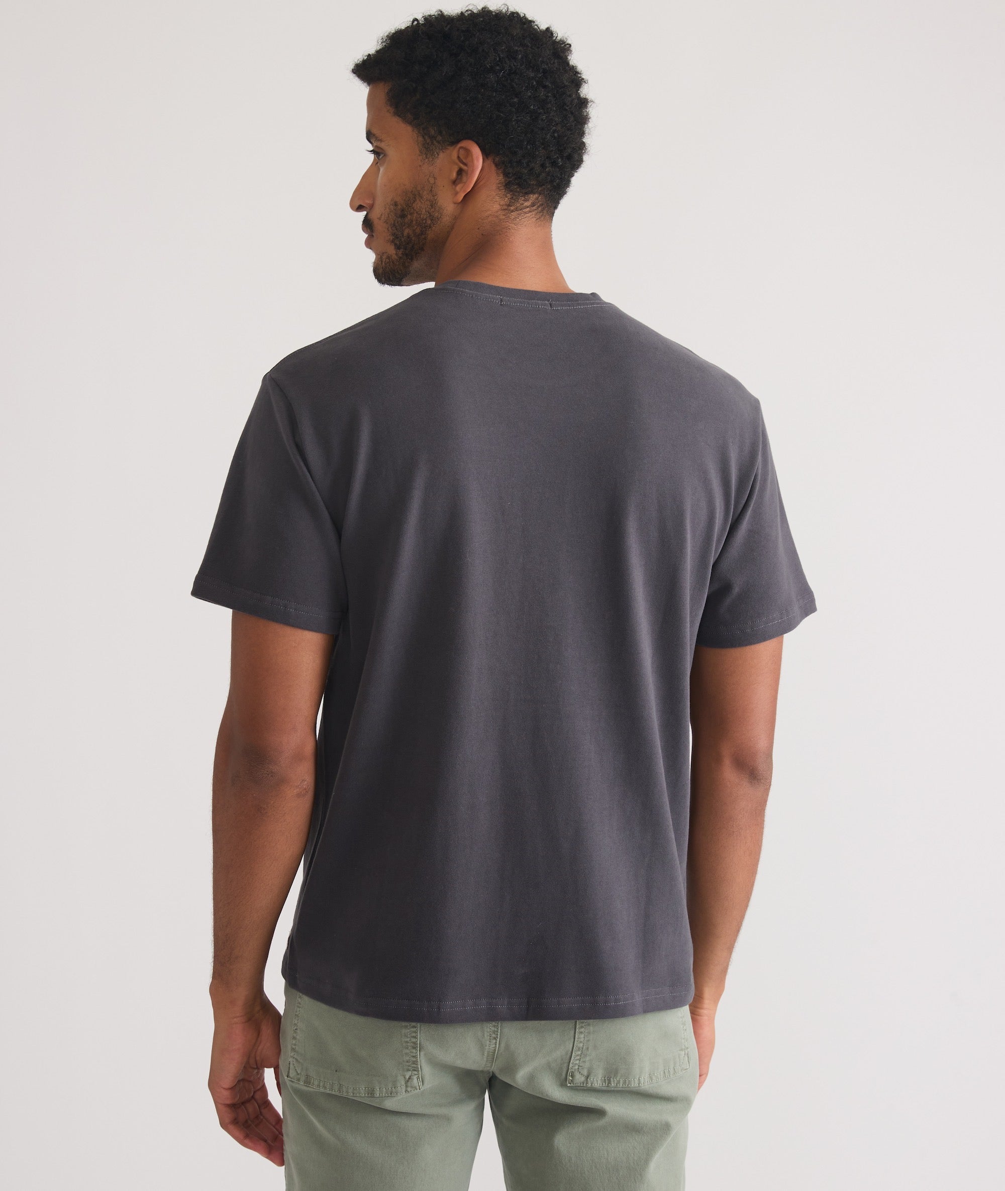 Relaxed Brushed Jersey Tee