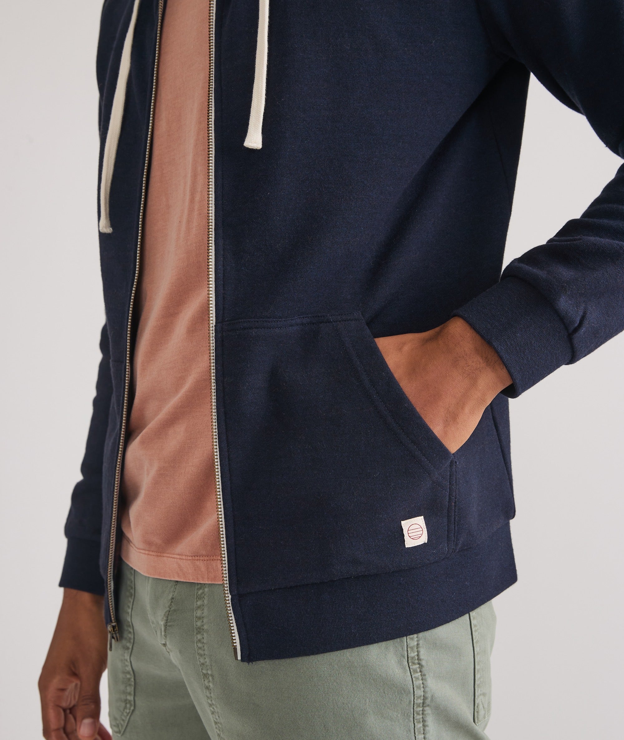 Fleece Stripe Full-Zip