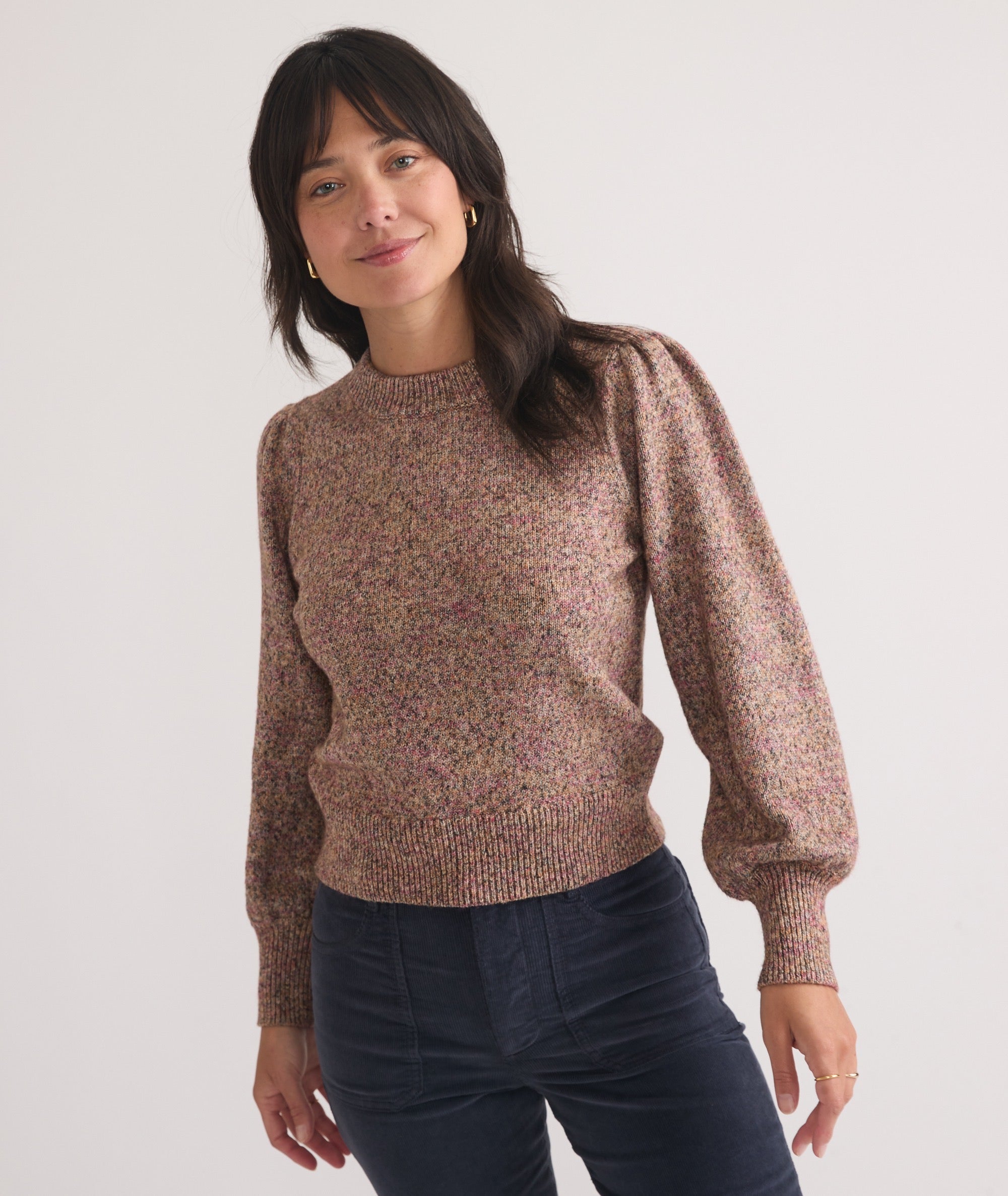 Alma Puff Sleeve Sweater