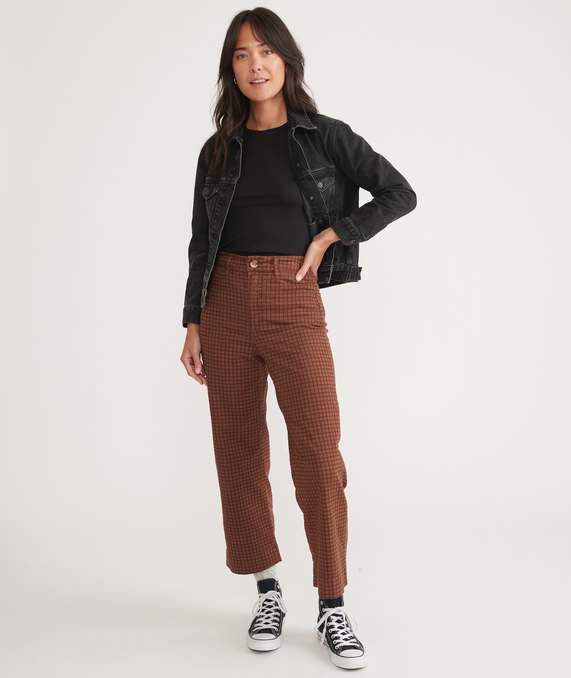 Cropped Command Fitted Pants – DolloDripz