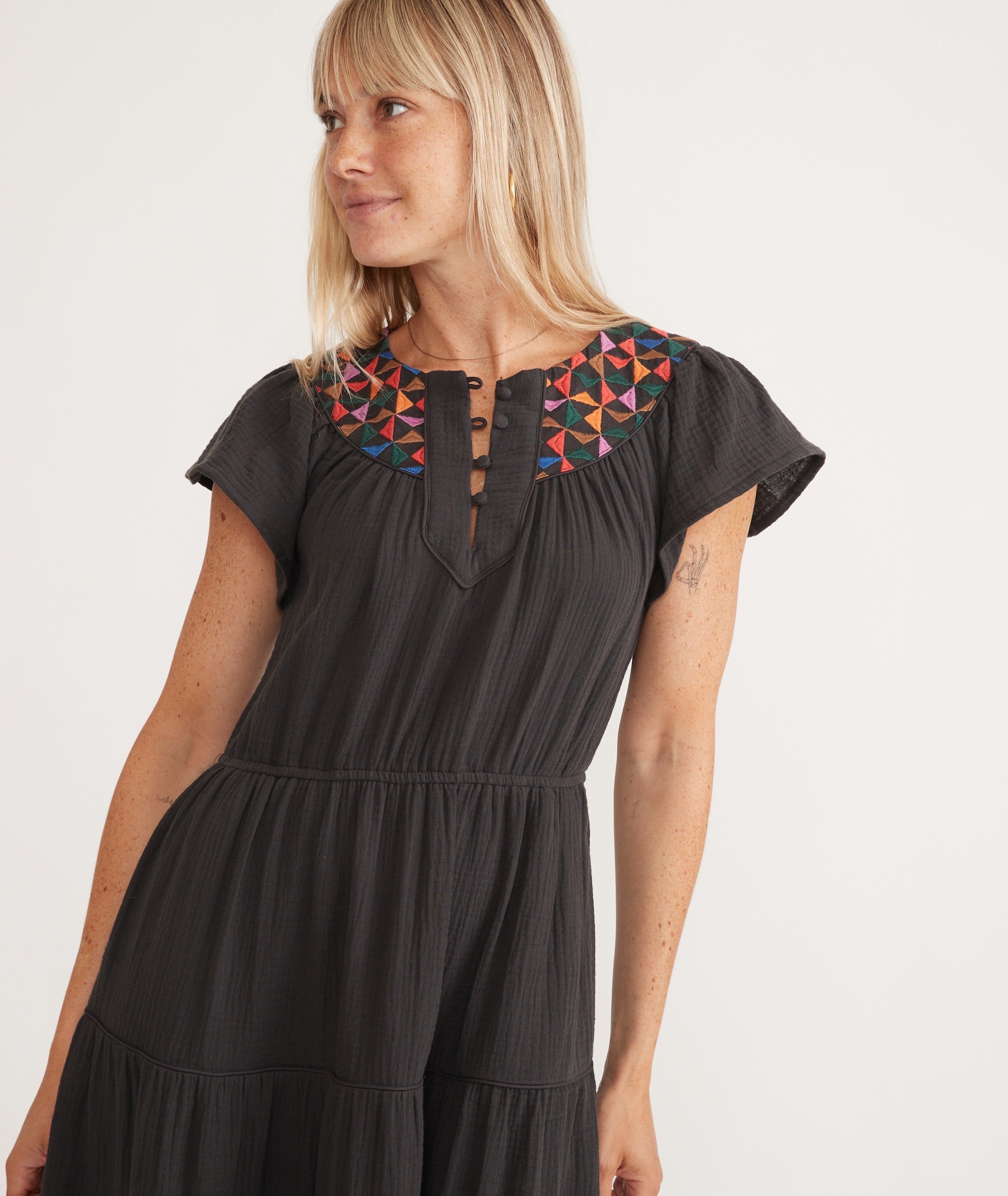 Leticia Embroidered Dress