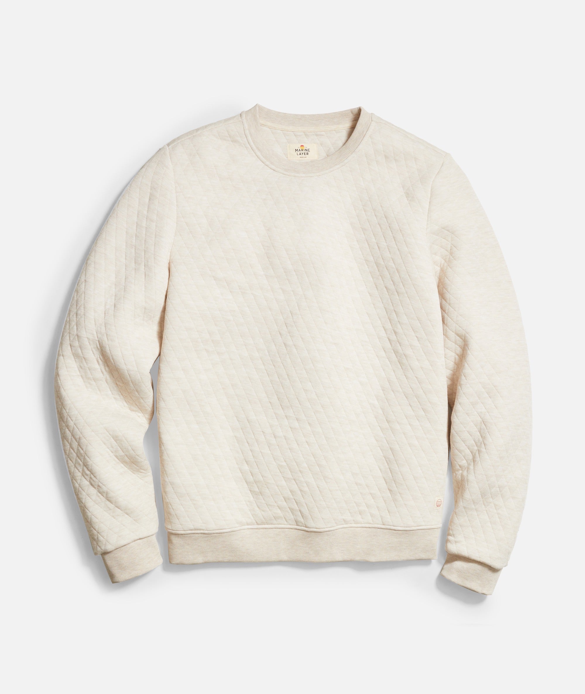 Corbet Quilted Crewneck