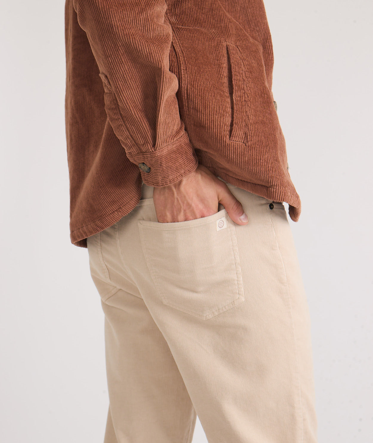 Terry Cord 5 Pocket Pant