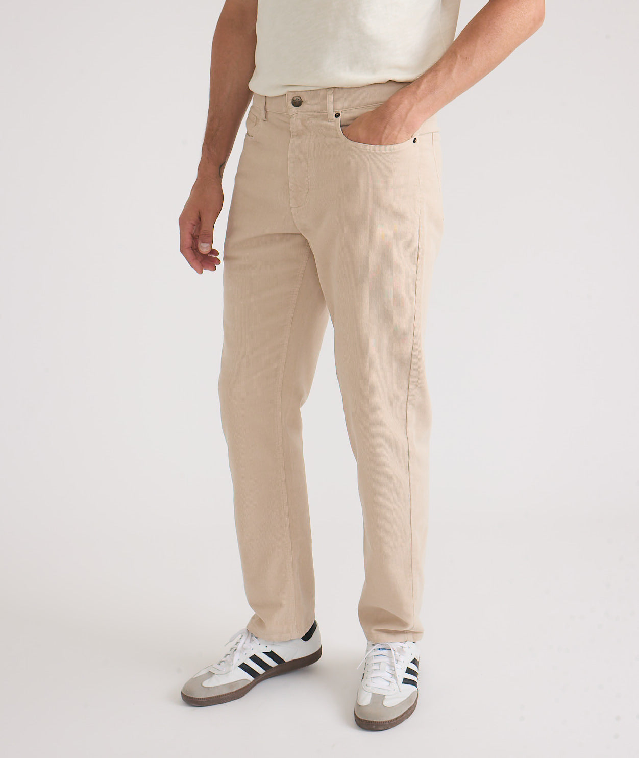 Terry Cord 5 Pocket Pant