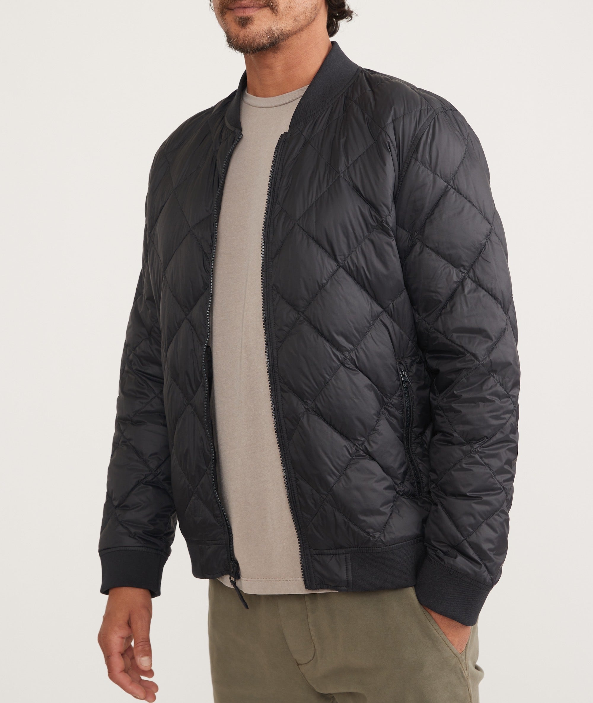 Rhett Quilted Bomber