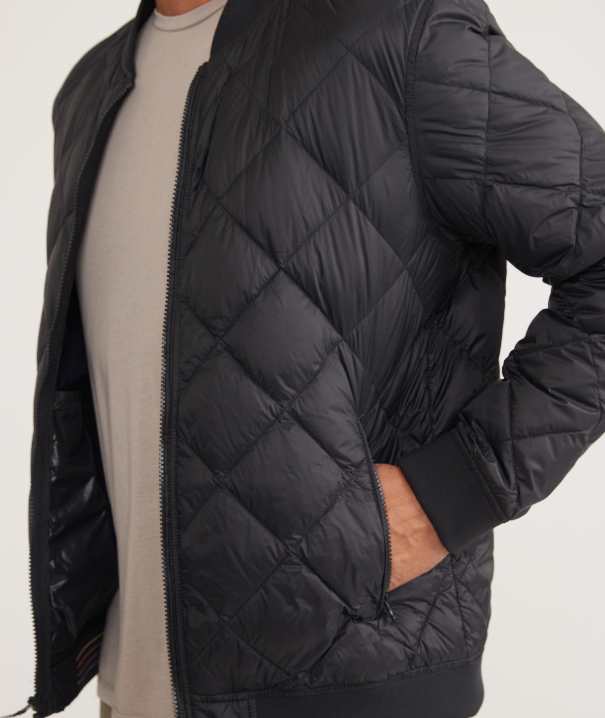 Rhett Quilted Bomber