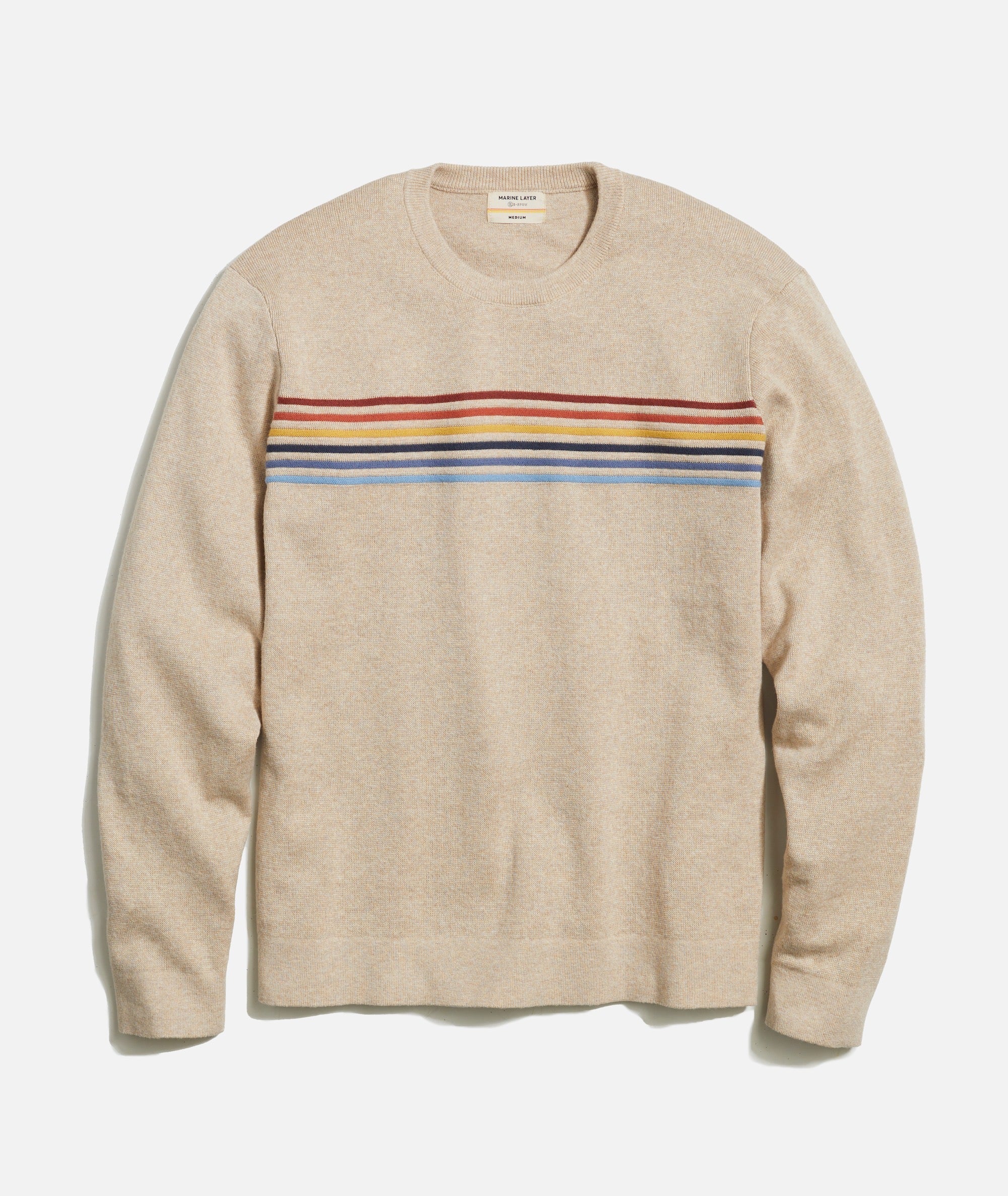 Reed Jacquard Crew Sweater – Marine Layer