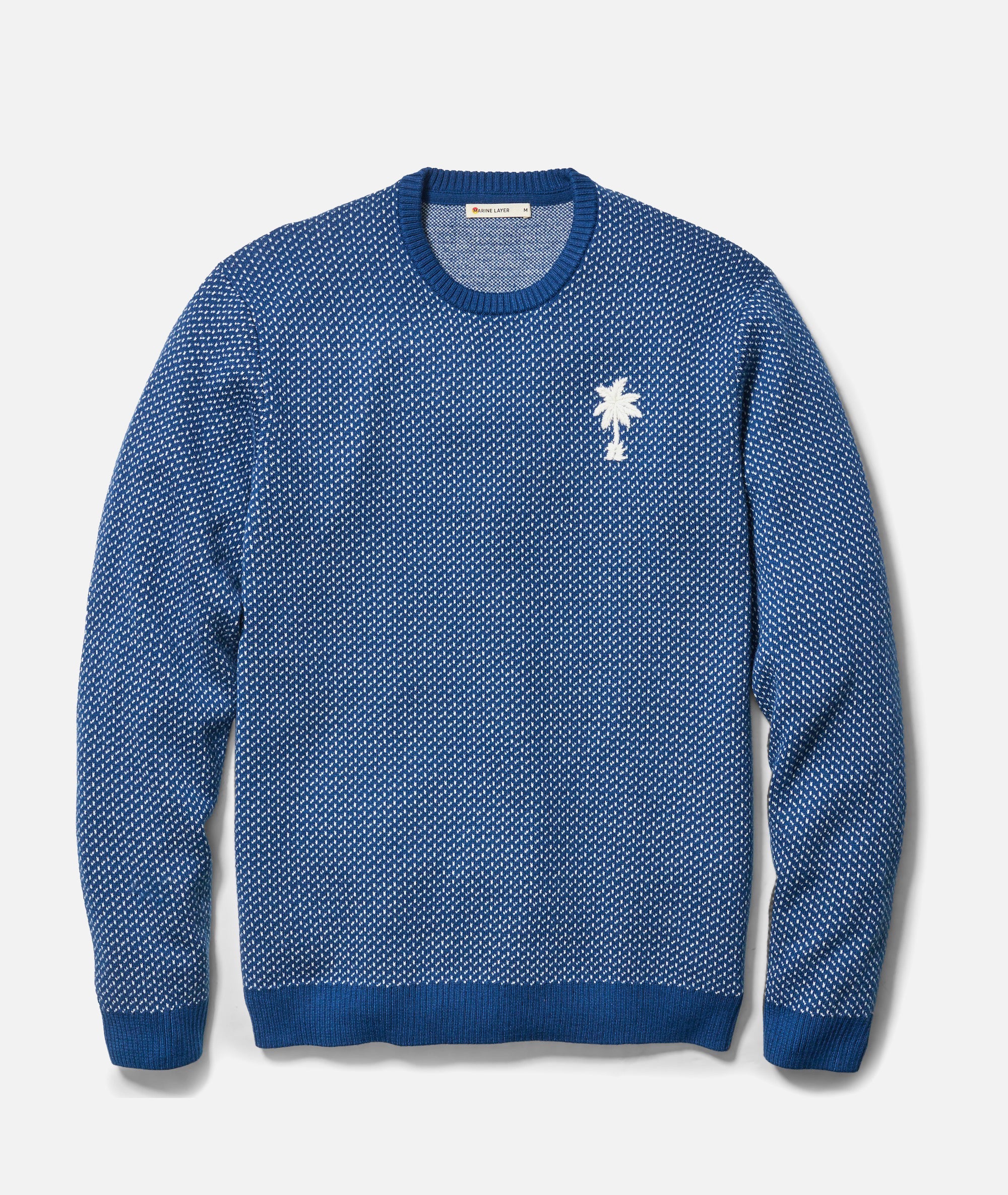 Birdseye Crewneck Sweater