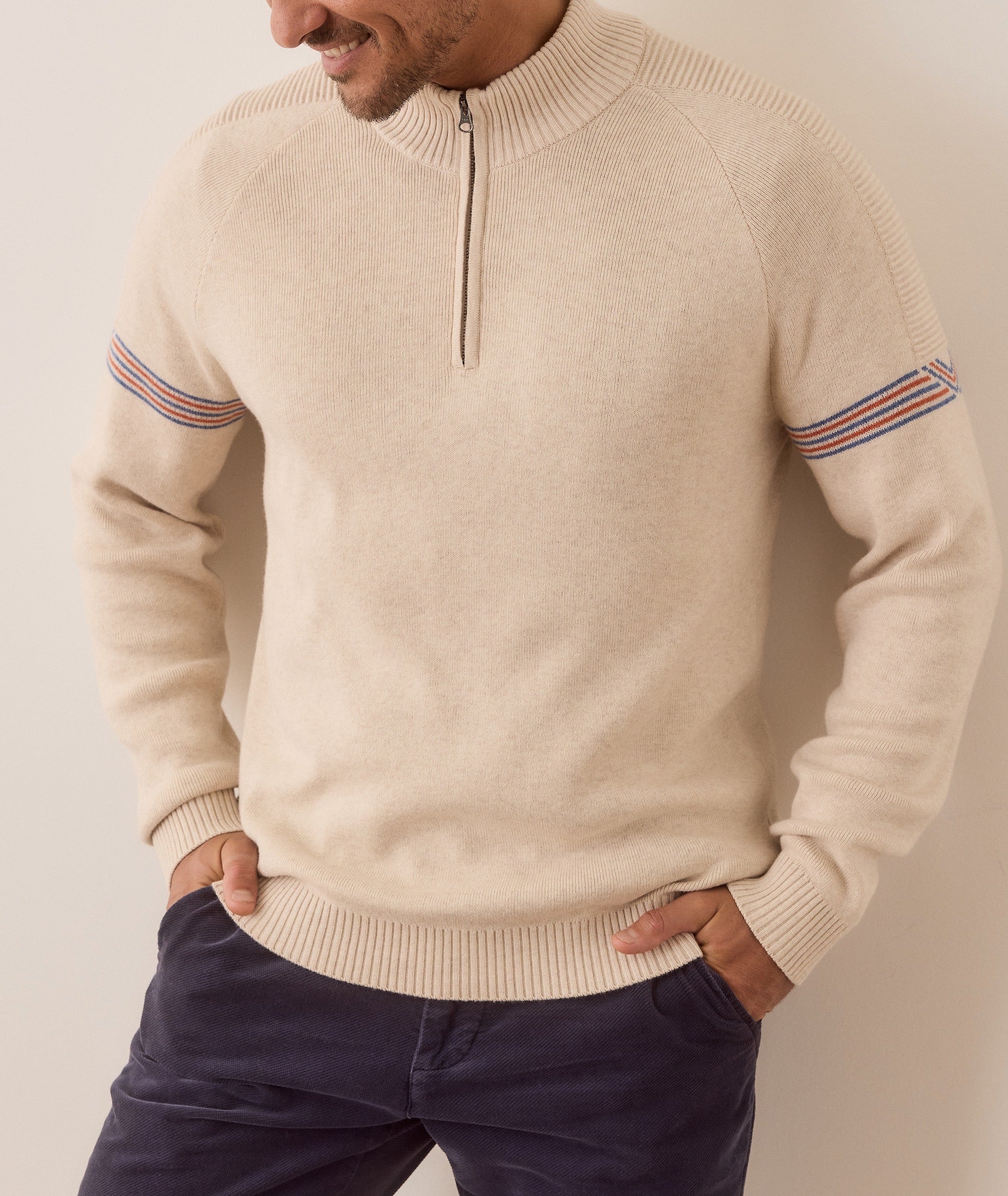 Archive Big Bear Quarter Zip Sweater