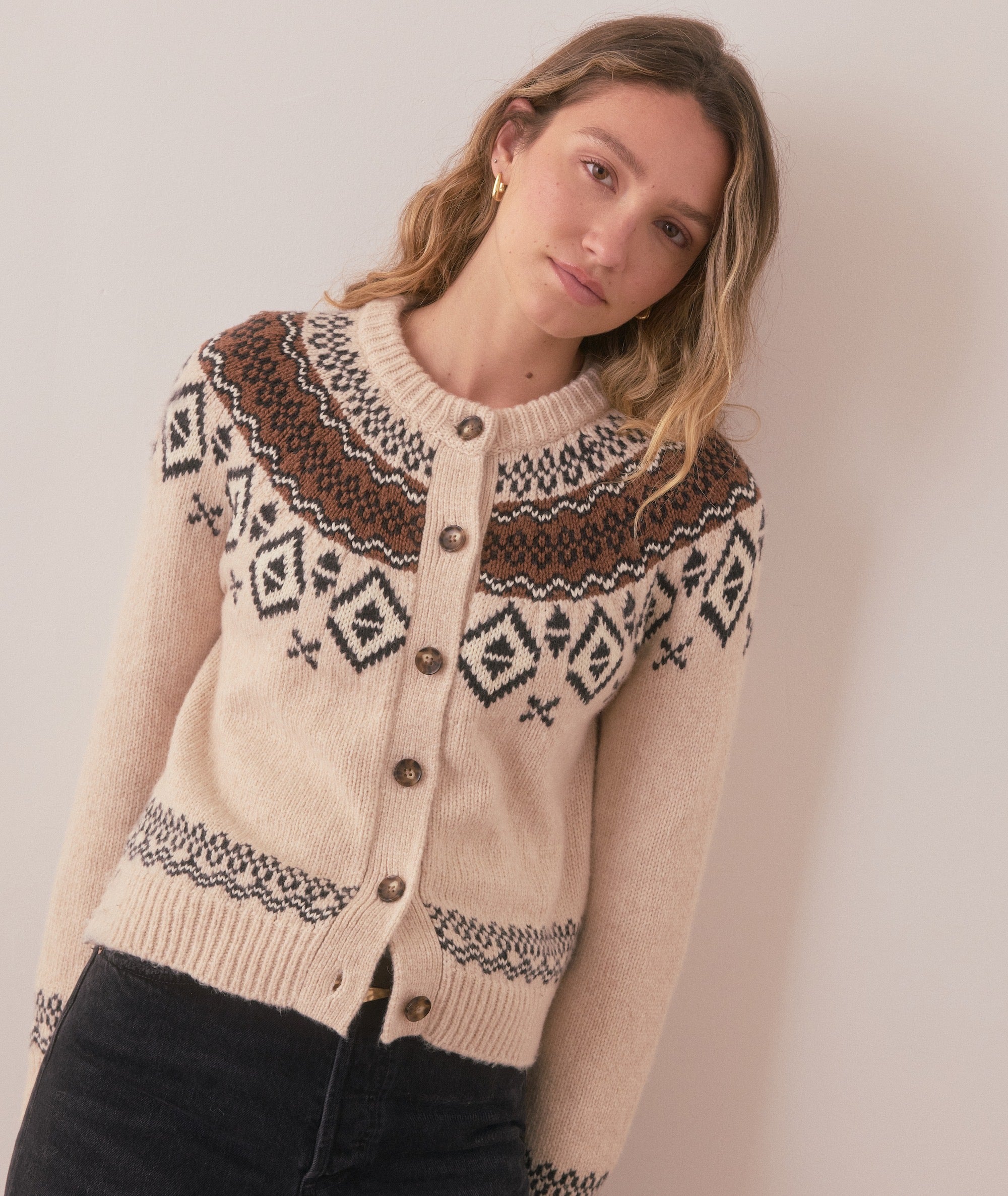 Ava Fair Isle Cardigan