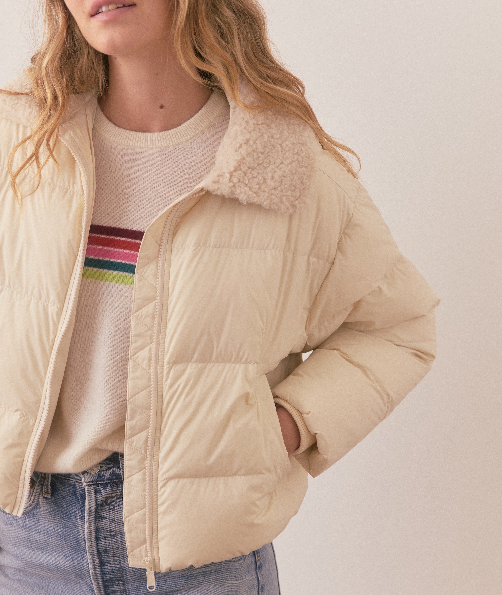 Charlotte Crop Puffer Jacket