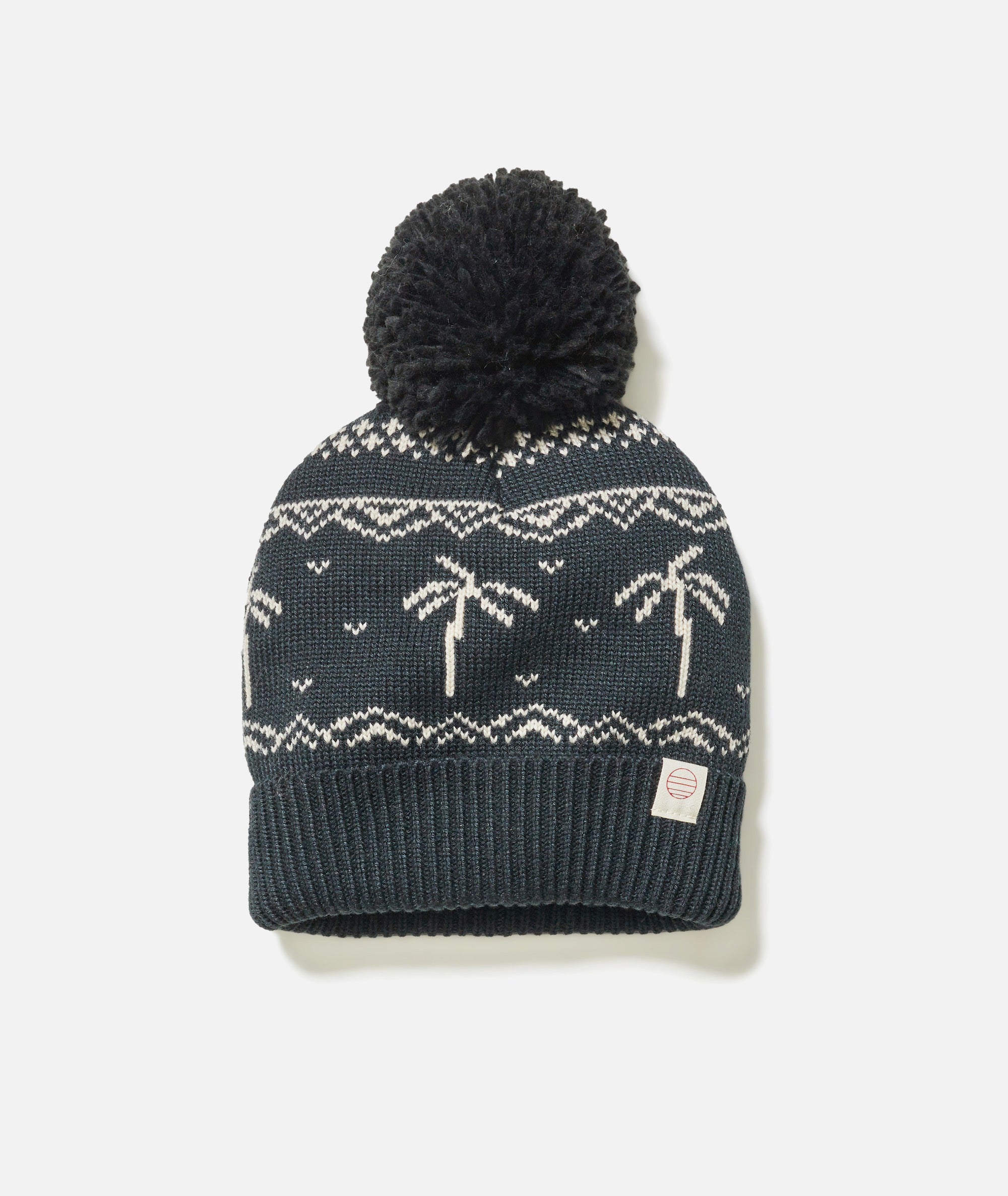 Palm Fair Isle Beanie