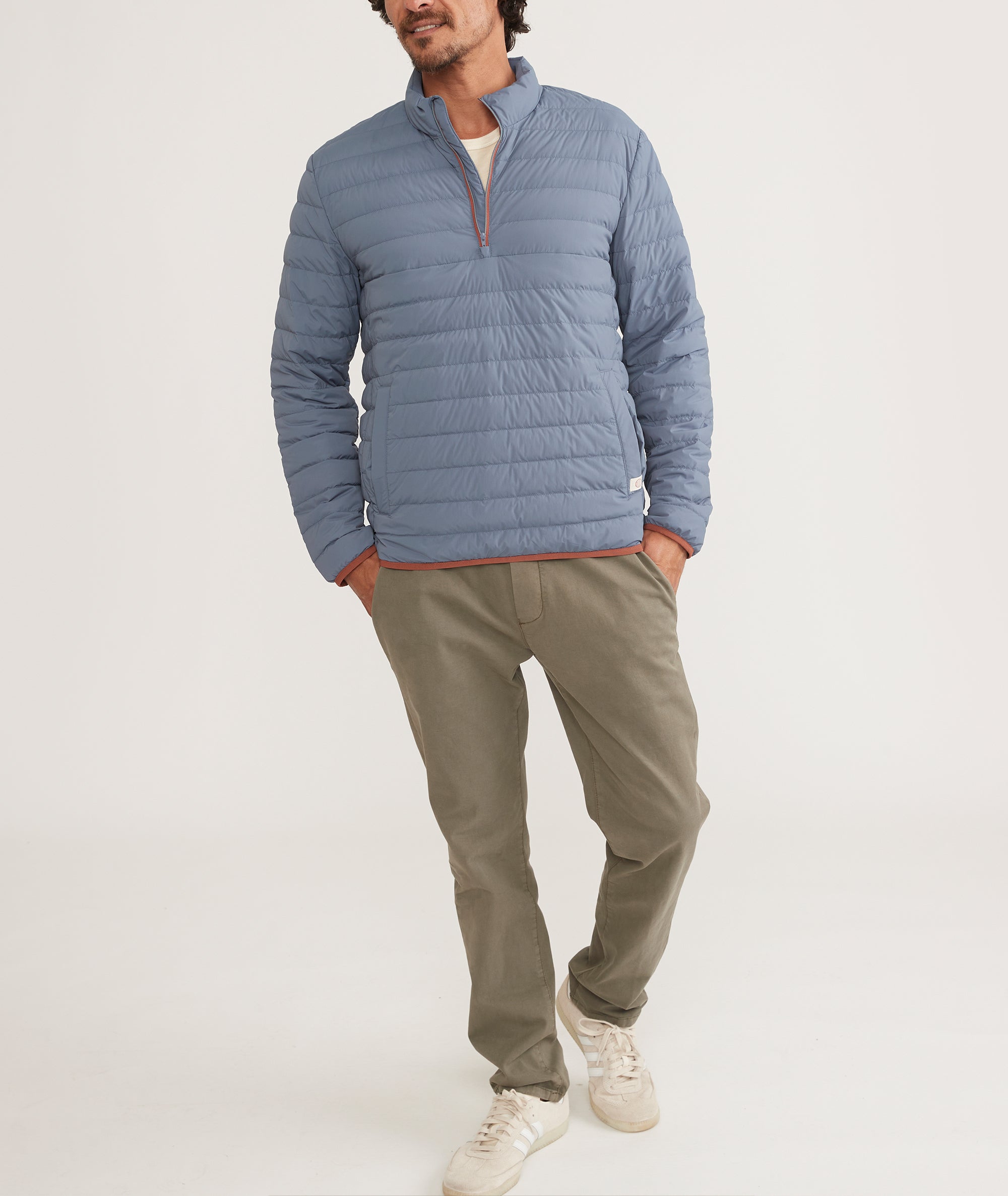 Insulated Packable Half-Zip