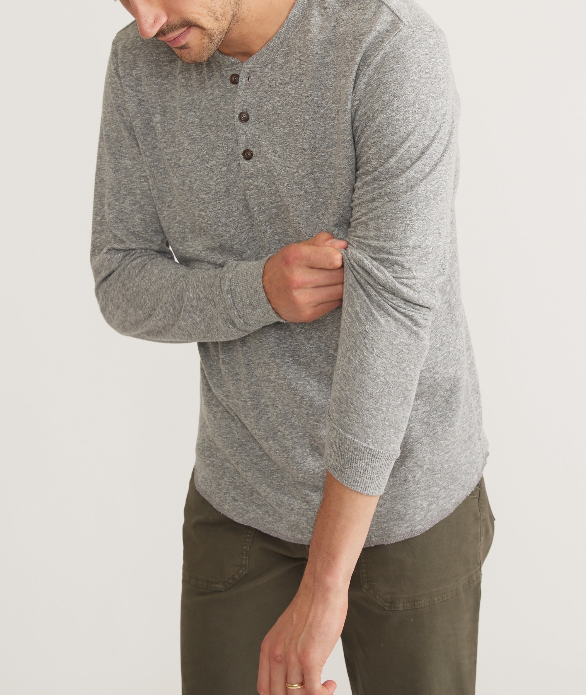 Double Knit Henley