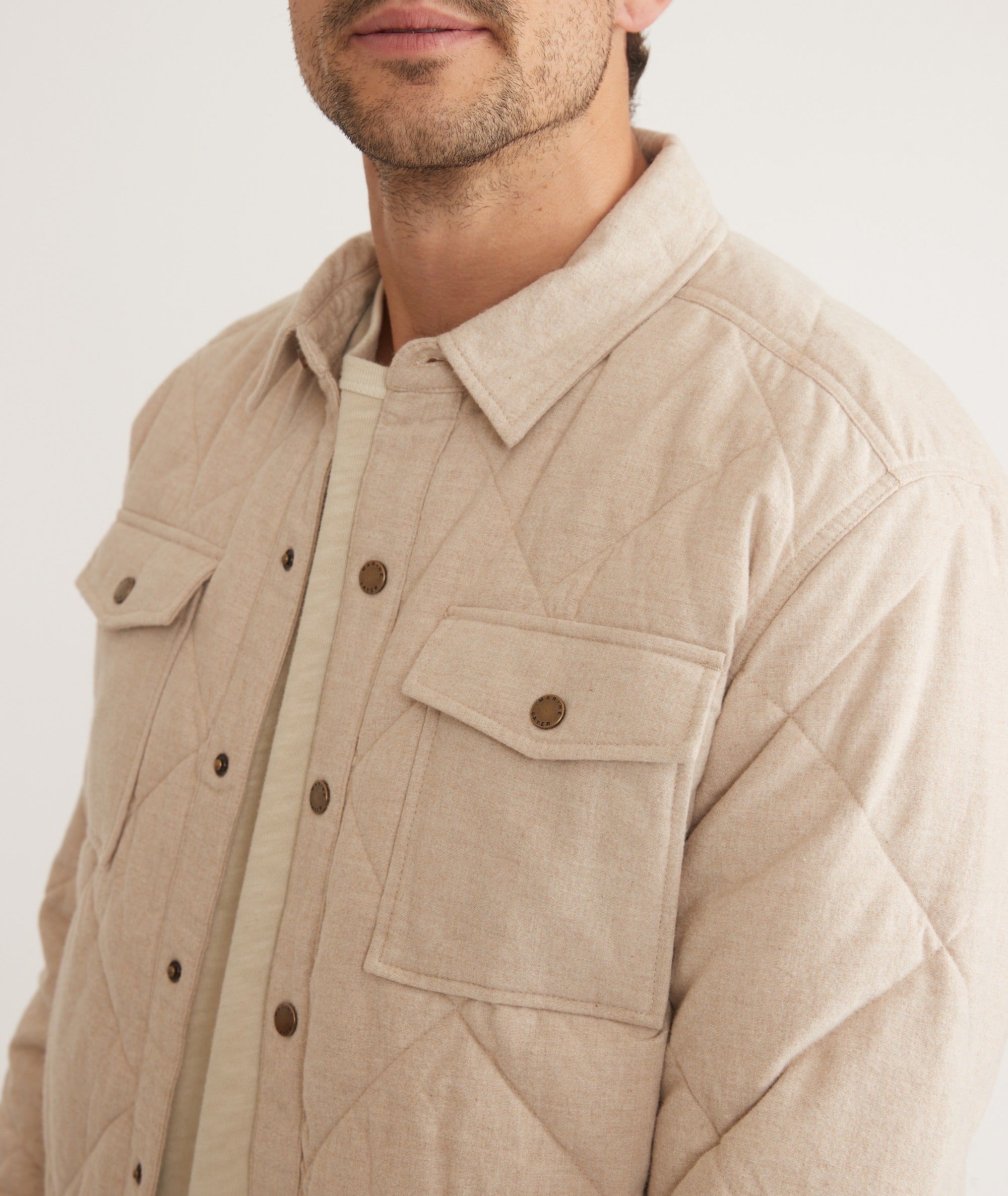 Olin Quilted Overshirt