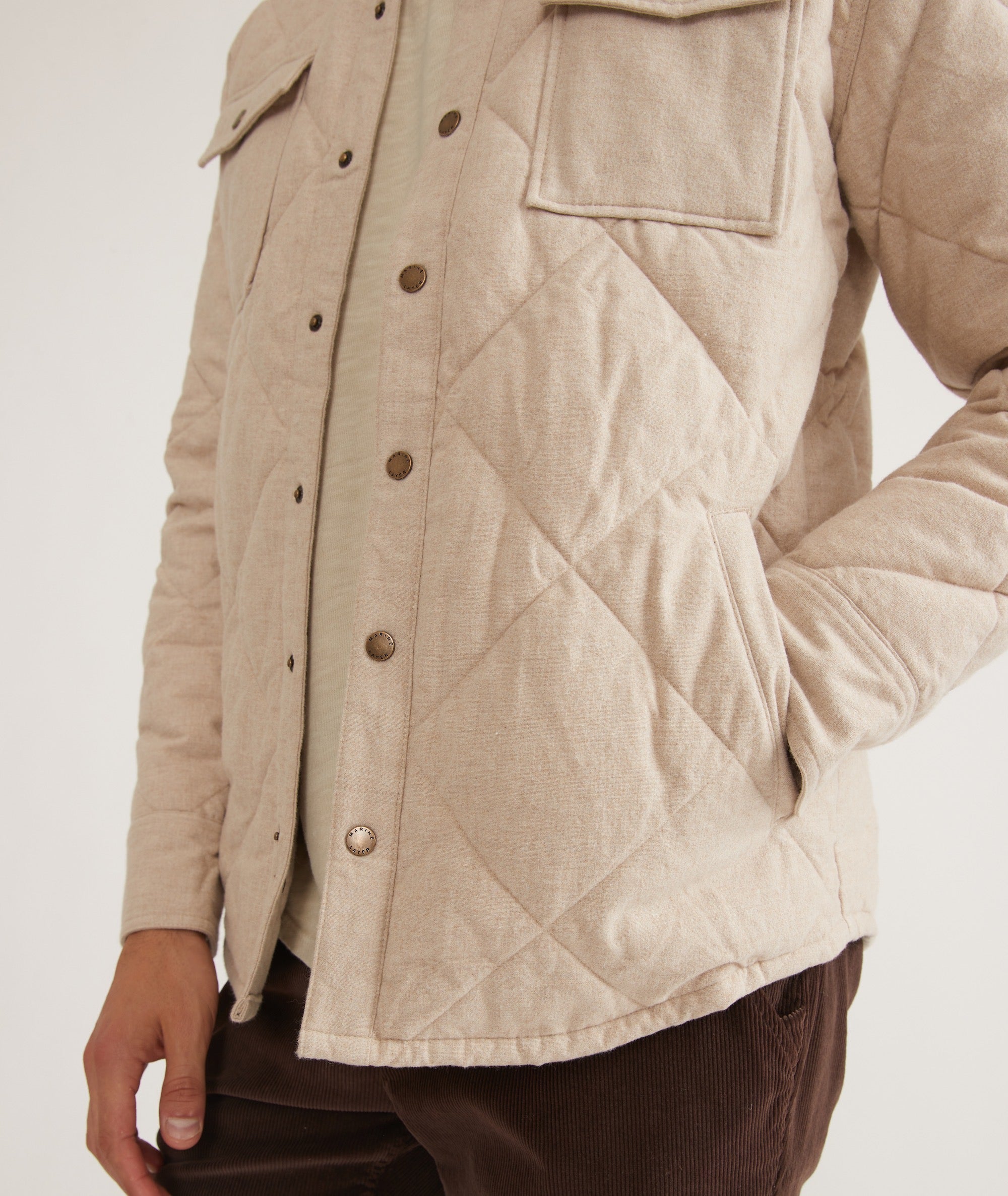 Olin Quilted Overshirt