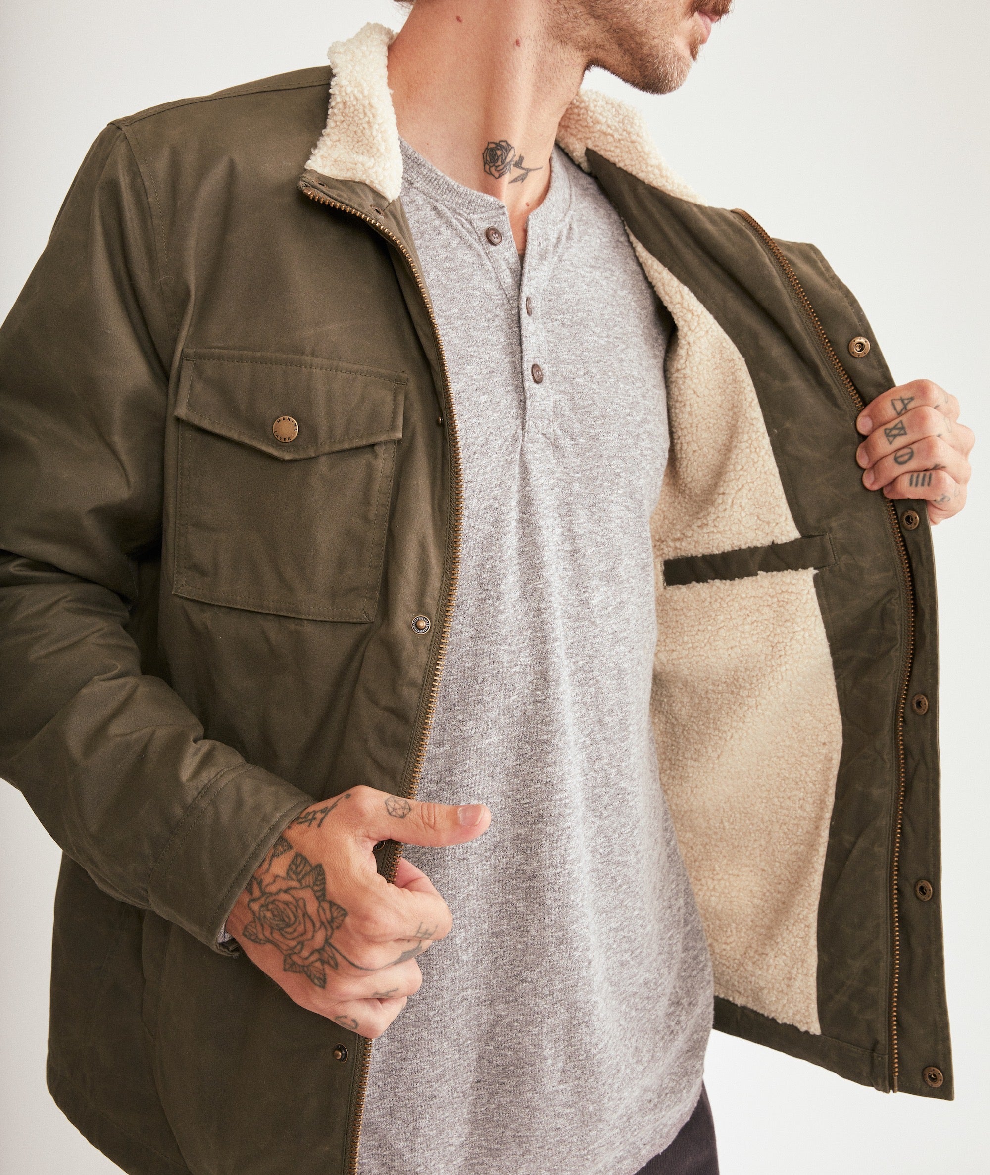 Dakota Grizzly Colt Water Resistant Waxed Cotton Jacket | That Guy's Secret