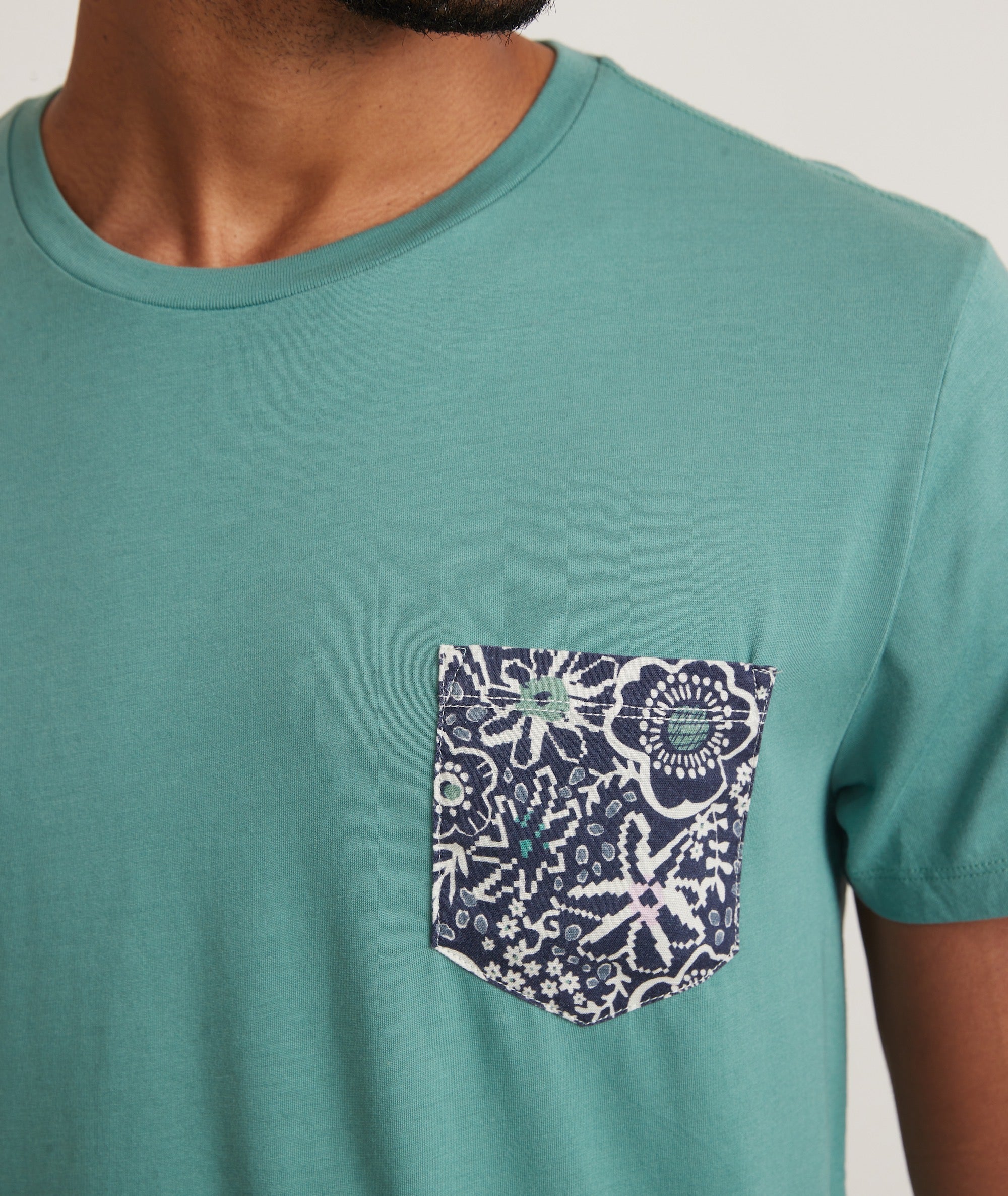 Signature Printed Pocket Tee